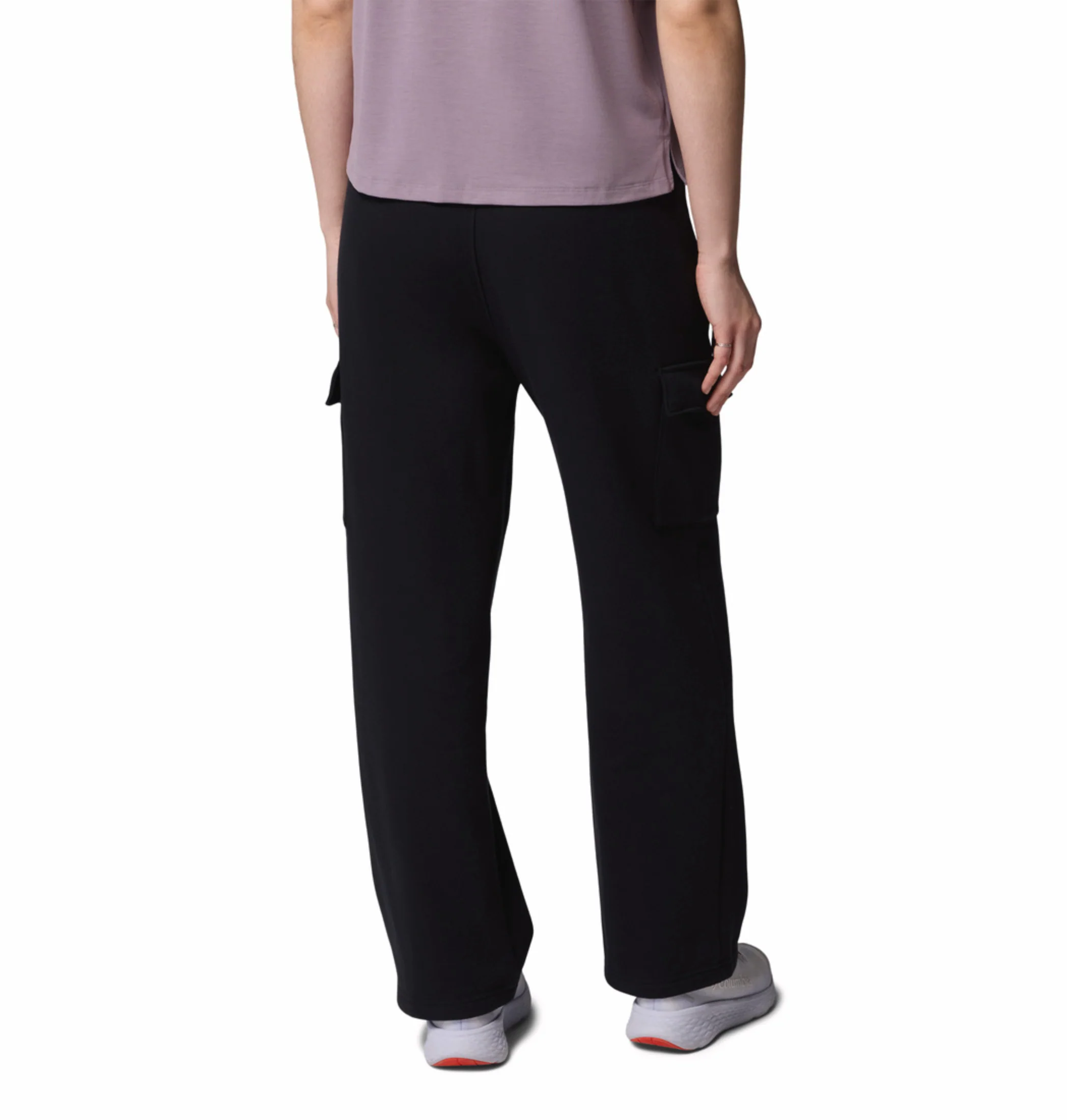 Columbia Women Black Aldermore Fleece Cargo Pant - Image 4