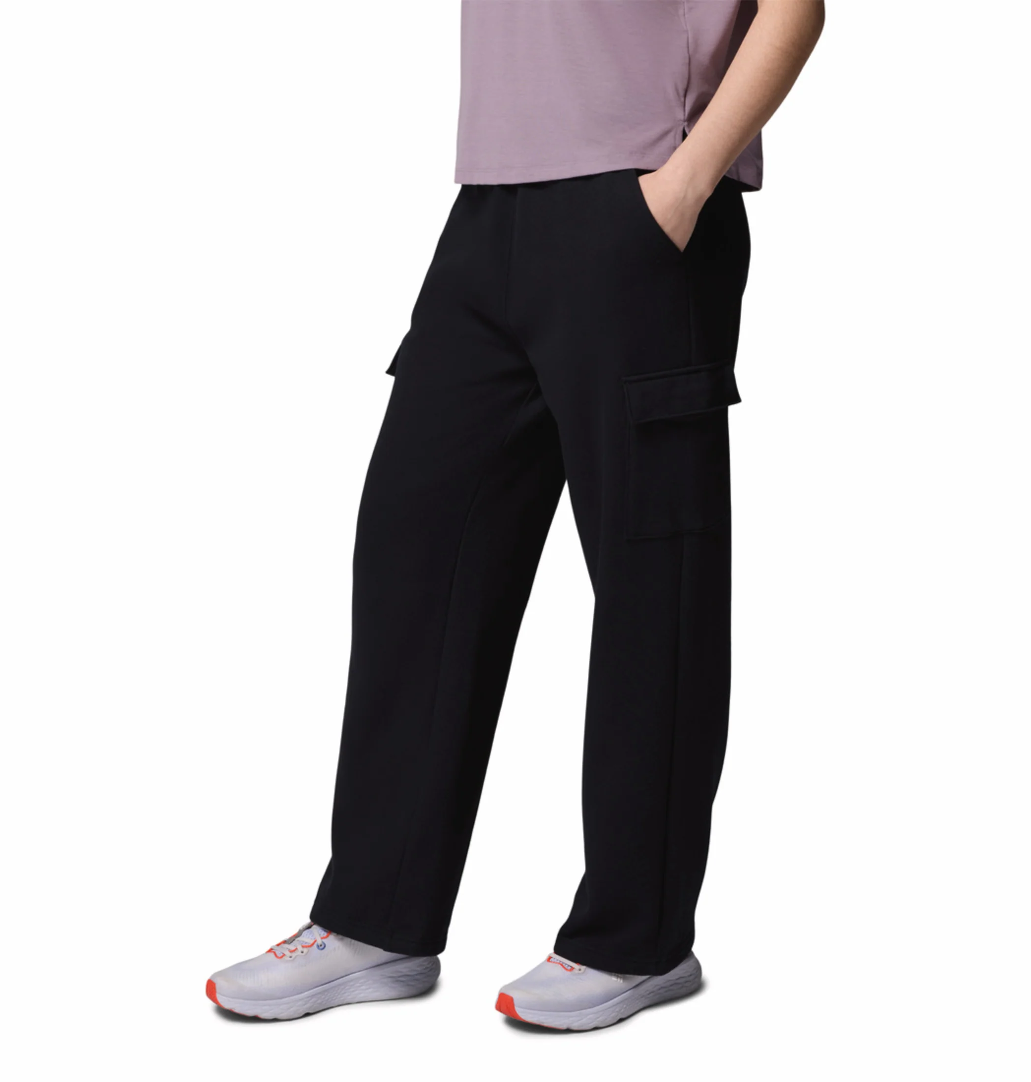 Columbia Women Black Aldermore Fleece Cargo Pant - Image 5