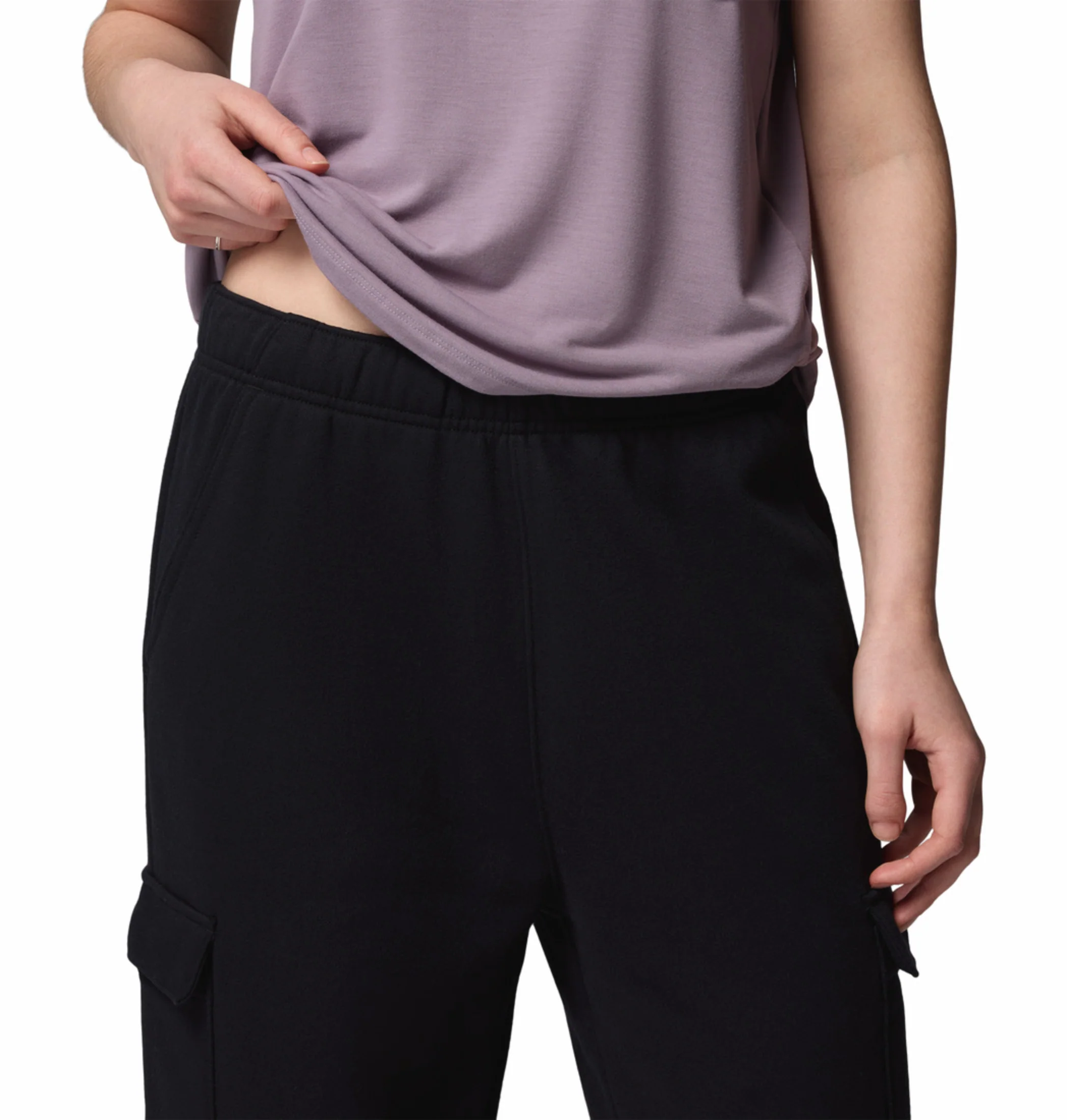 Columbia Women Black Aldermore Fleece Cargo Pant - Image 7