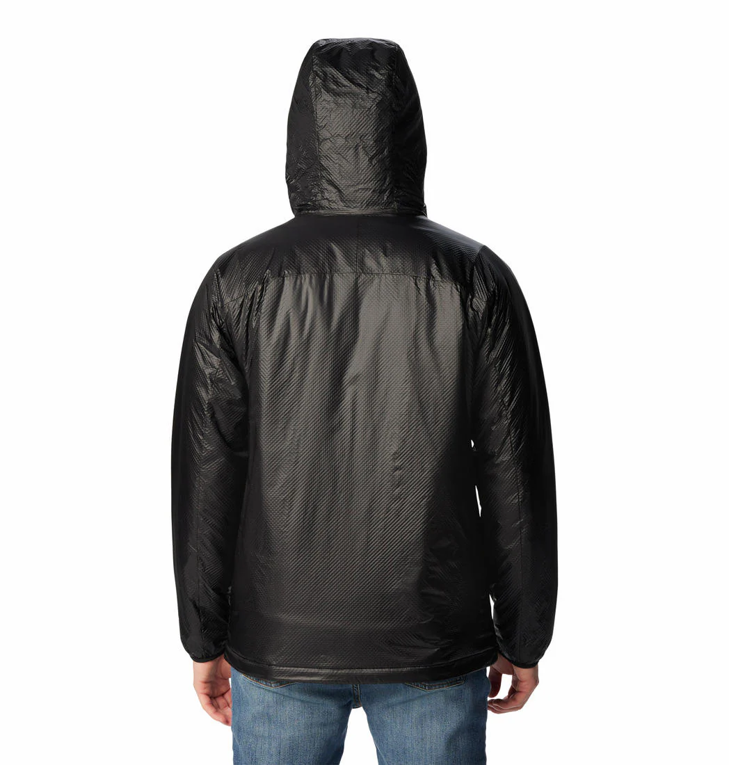 Columbia Men Black Arch Rock Double Wall Elite Hooded Jacket - Image 6