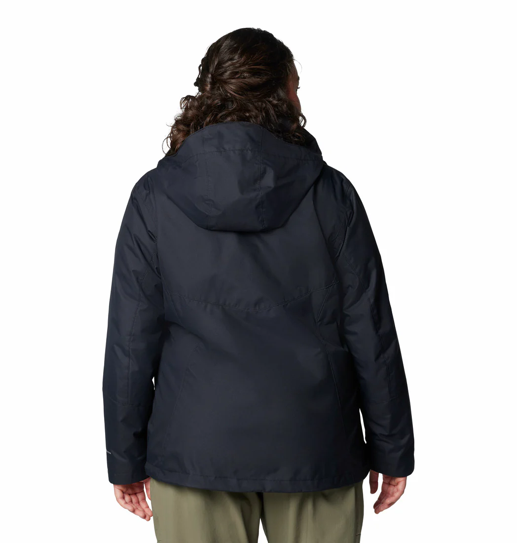 Columbia Women Black Bugaboo III Fleece Interchange Jacket (Plus Size) - Image 2