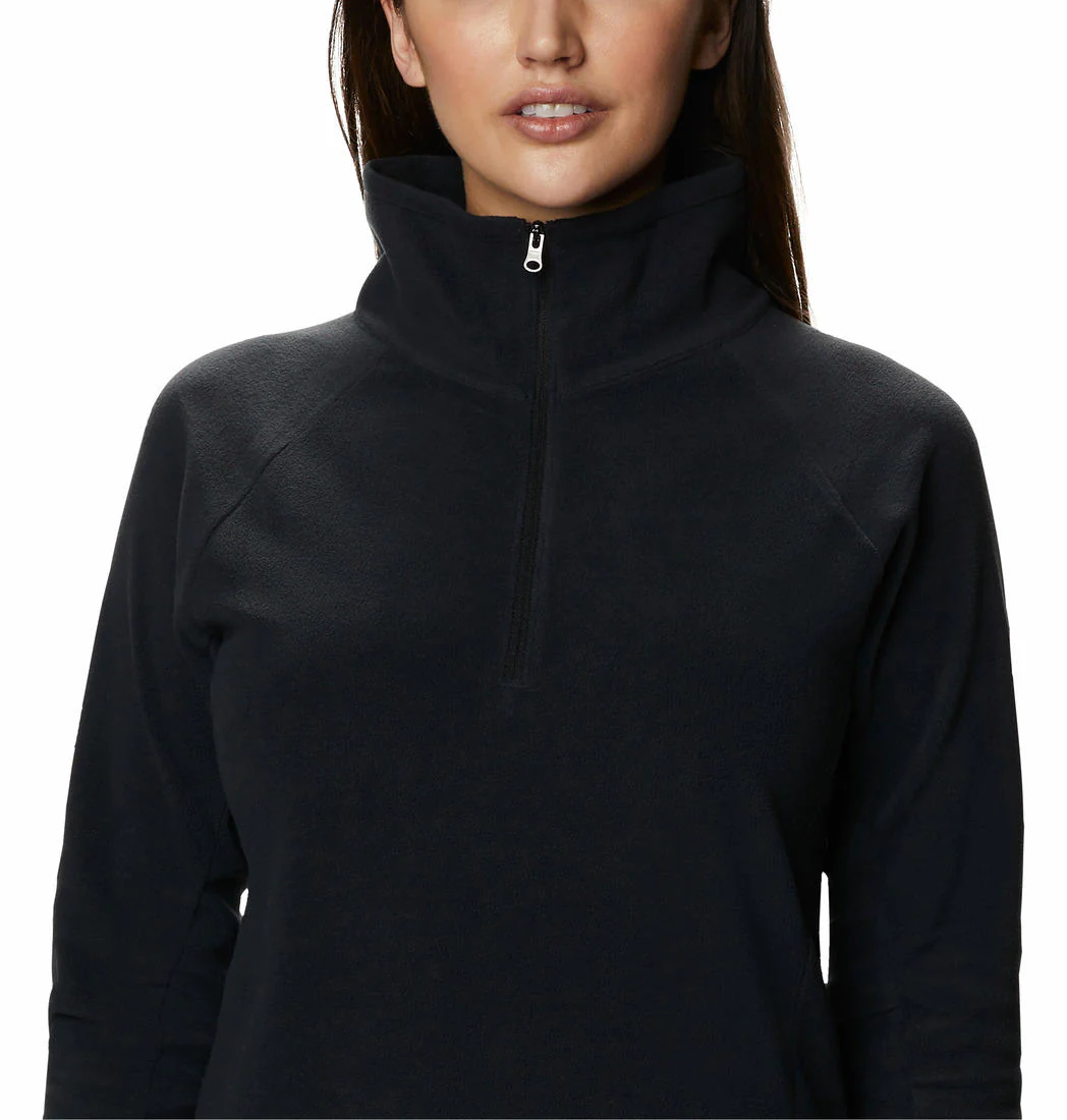 Columbia Women Black Glacial IV 1/2 Zip - Image 3