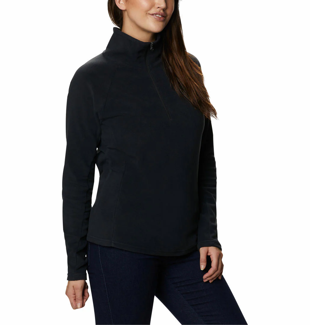 Columbia Women Black Glacial IV 1/2 Zip - Image 4