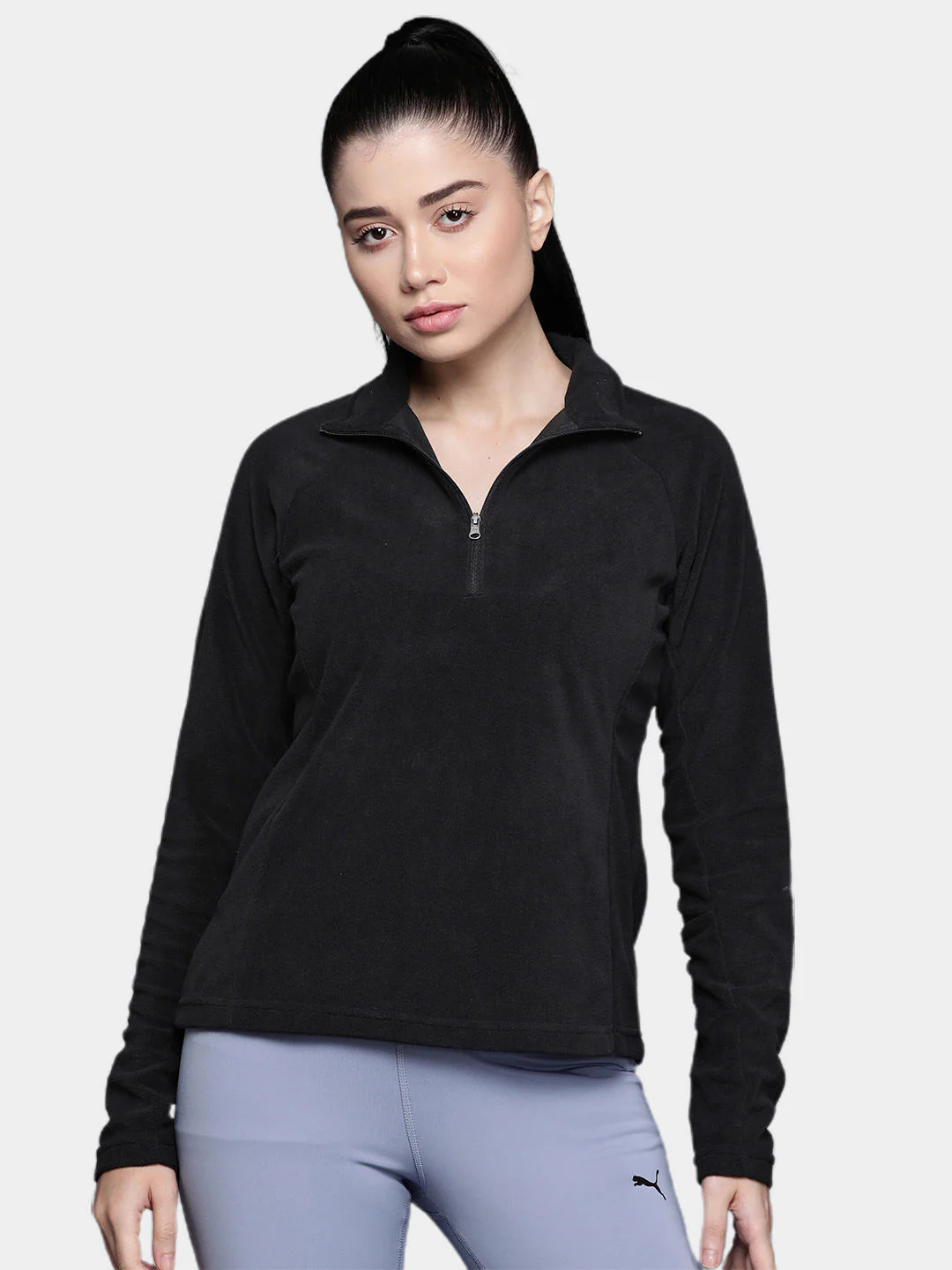 Columbia Women Black Glacial IV 1/2 Zip - Image 9