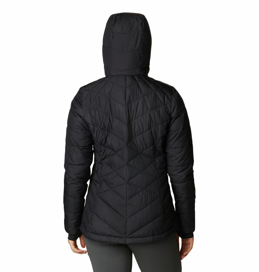 Columbia Women Black Heavenly Hooded Jacket - Image 2
