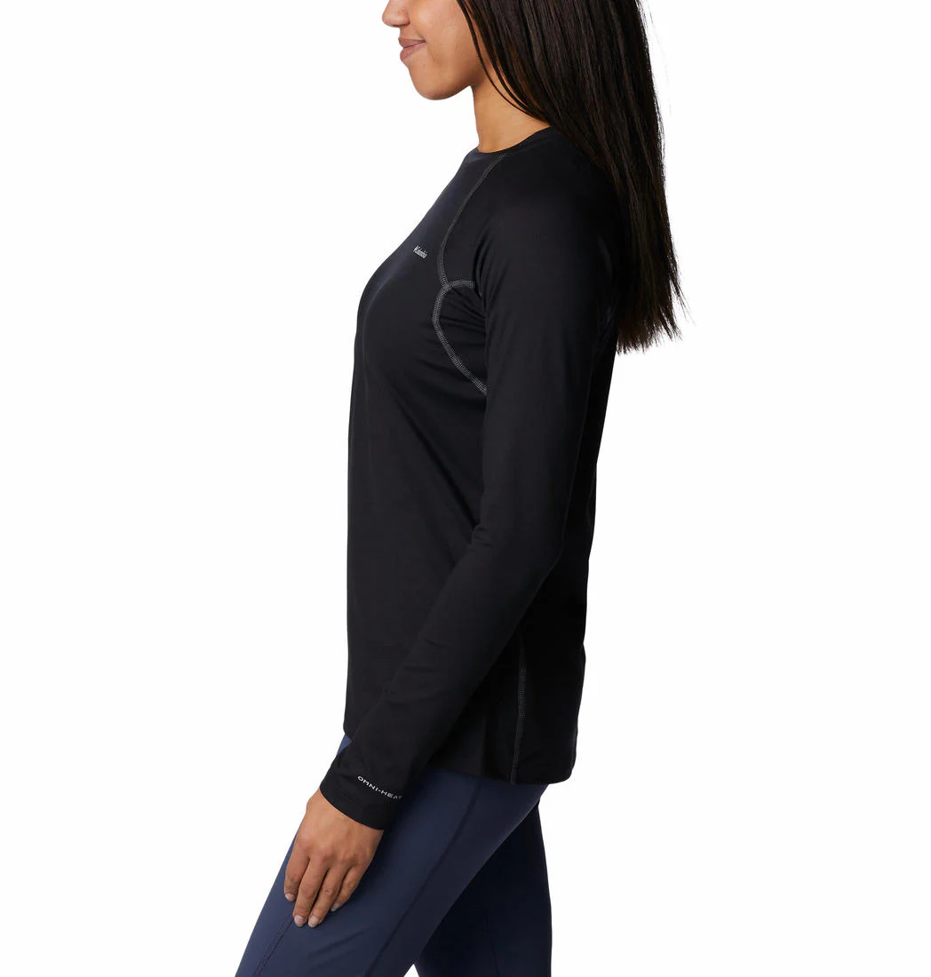 Columbia Women Black Heavyweight Stretch Long Sleeve Top (Non Returnable) - Image 4