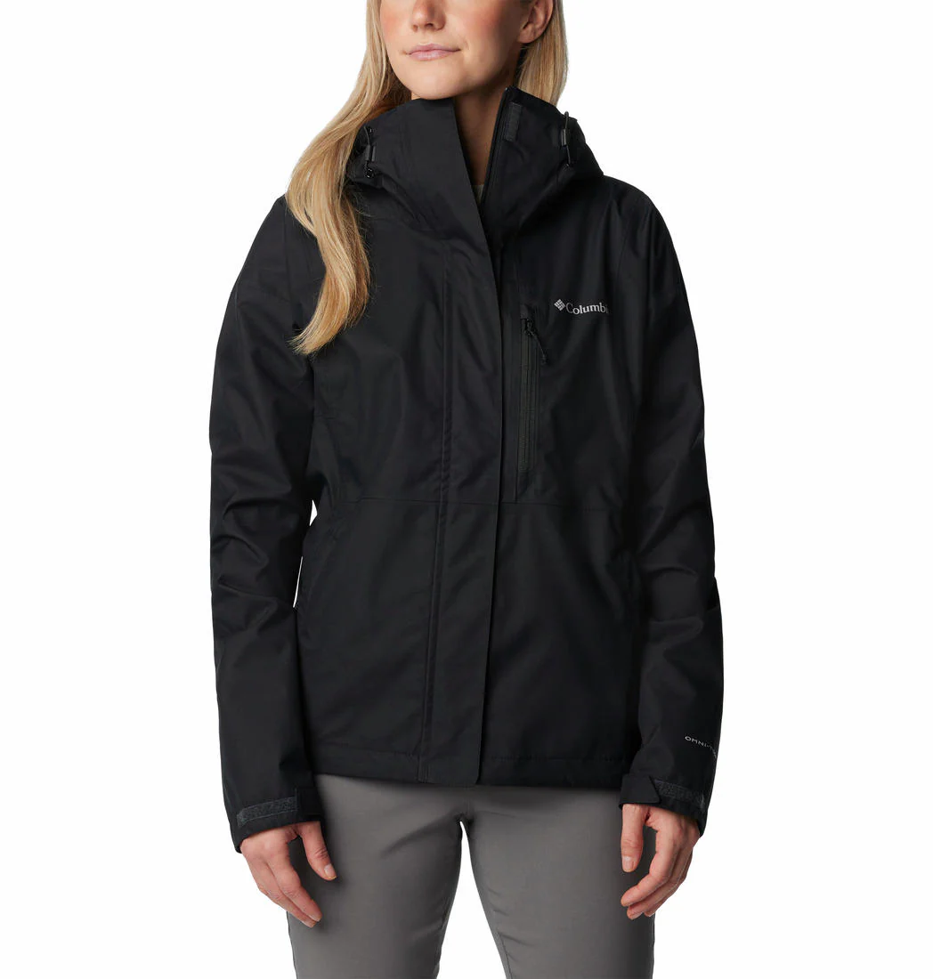 Columbia Women Black Hikebound Jacket Waterproof