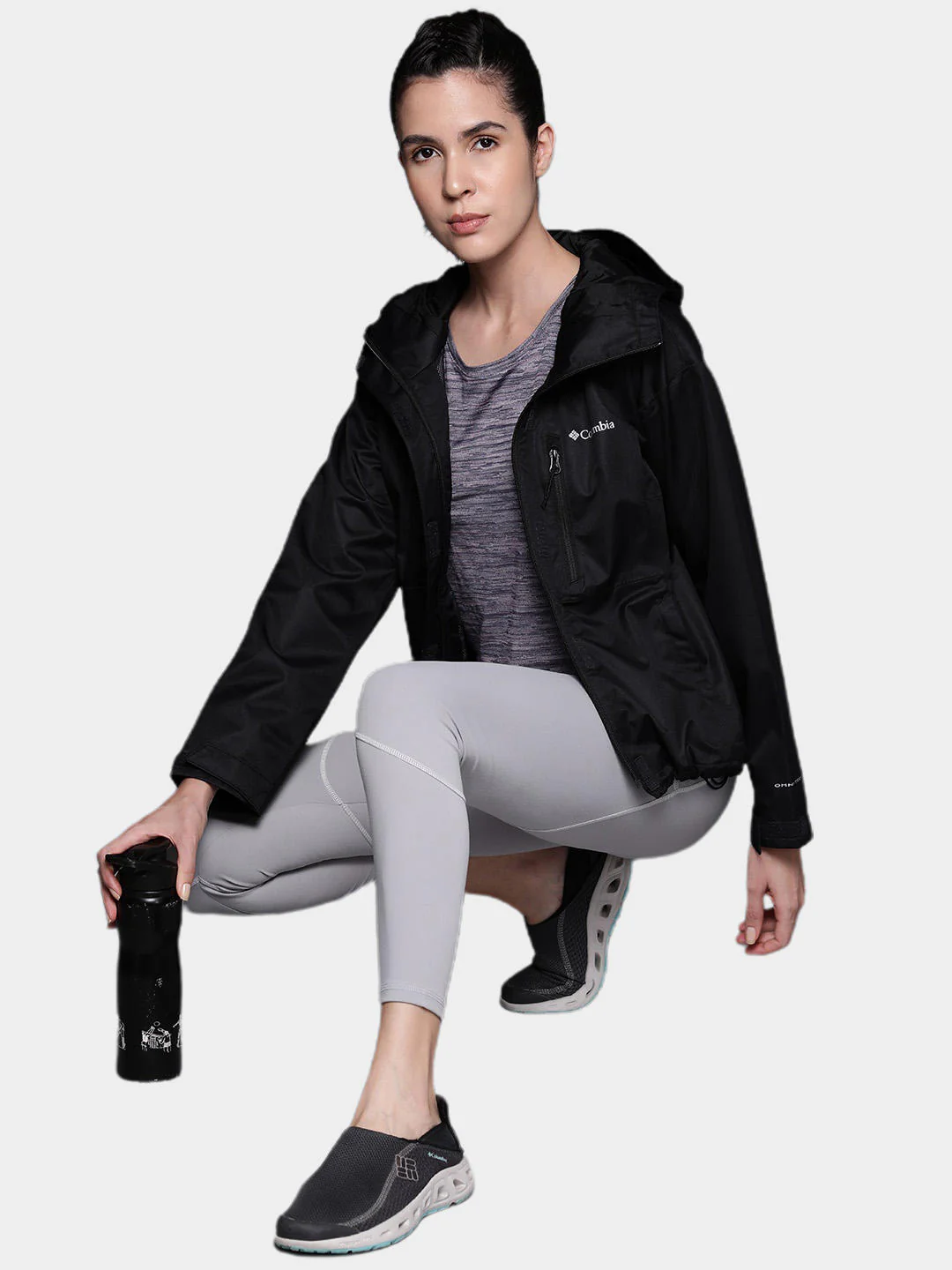 Columbia Women Black Hikebound Jacket Waterproof - Image 10