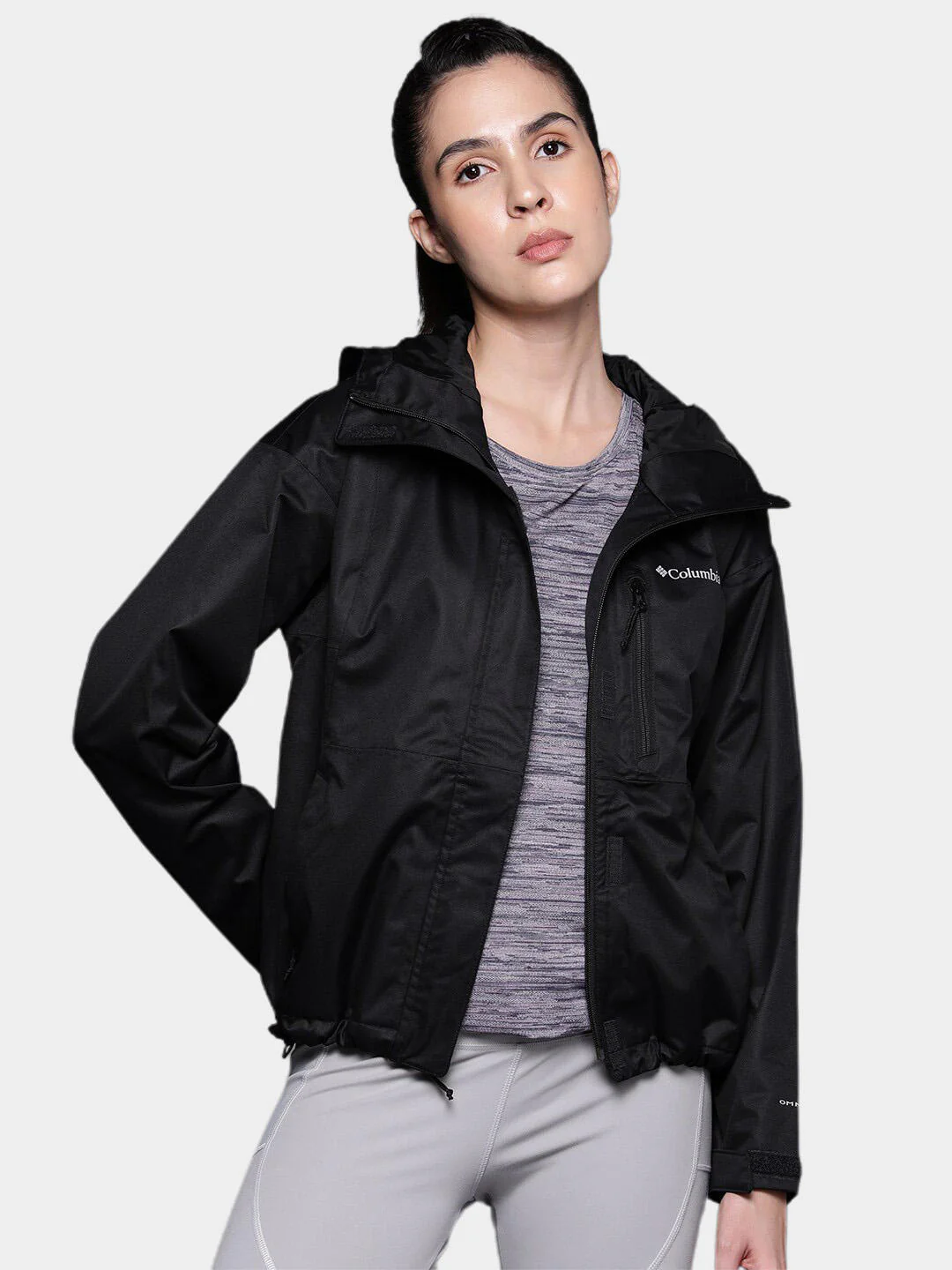 Columbia Women Black Hikebound Jacket Waterproof - Image 11
