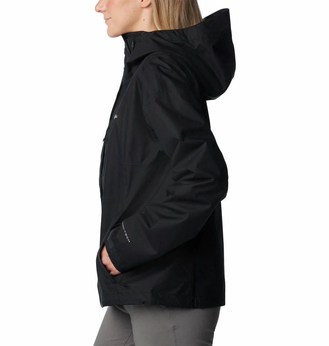 Columbia Women Black Hikebound Jacket Waterproof - Image 2