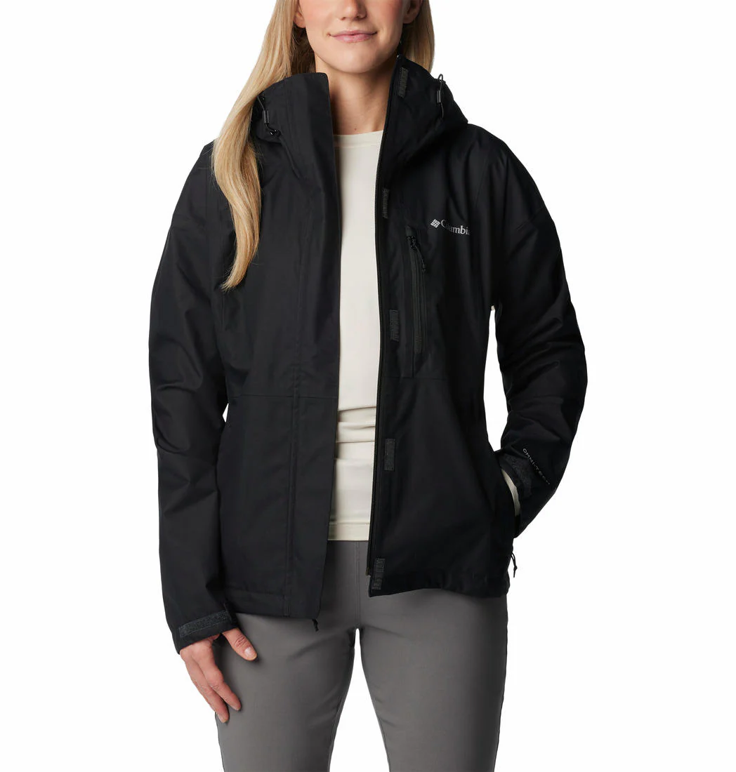Columbia Women Black Hikebound Jacket Waterproof - Image 6