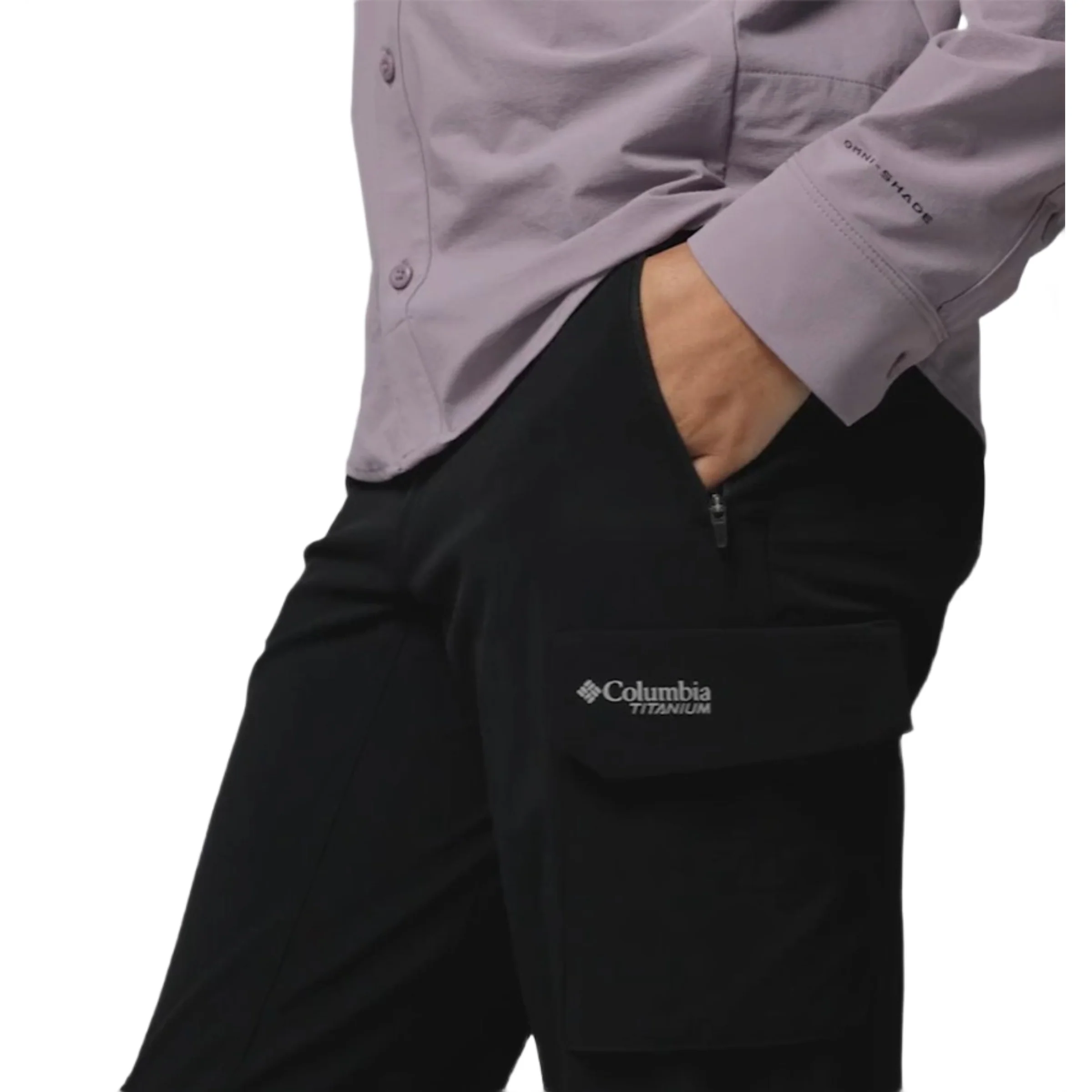 Columbia Women Black Omni-Shade Silver Ridge Elite Pant - Image 7
