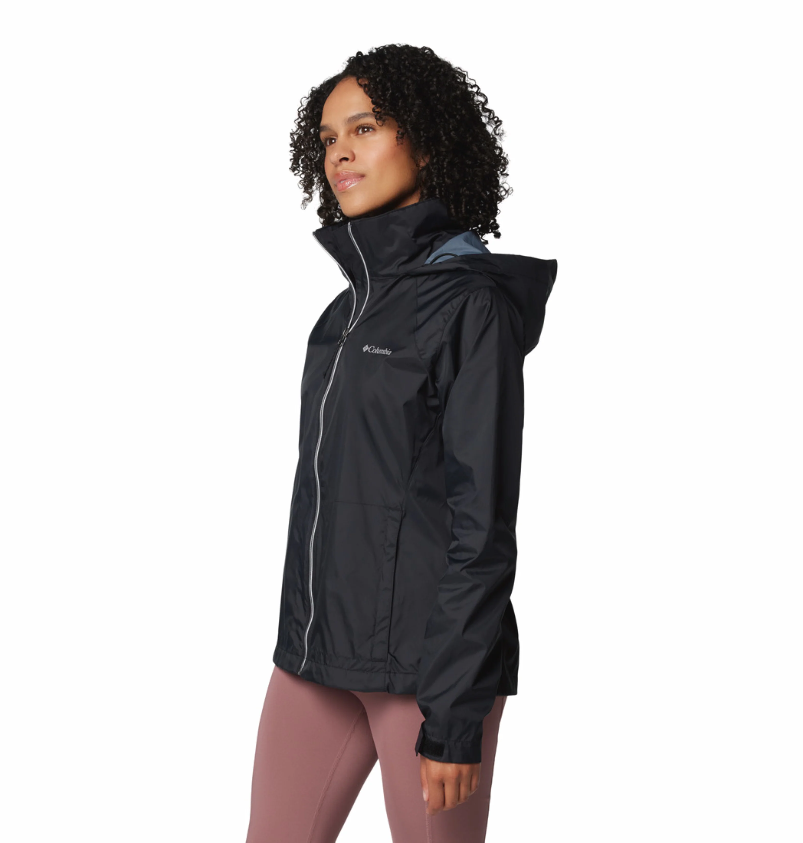Columbia Women Black Omni-Shield Switchback IV Rain Jacket - Image 6