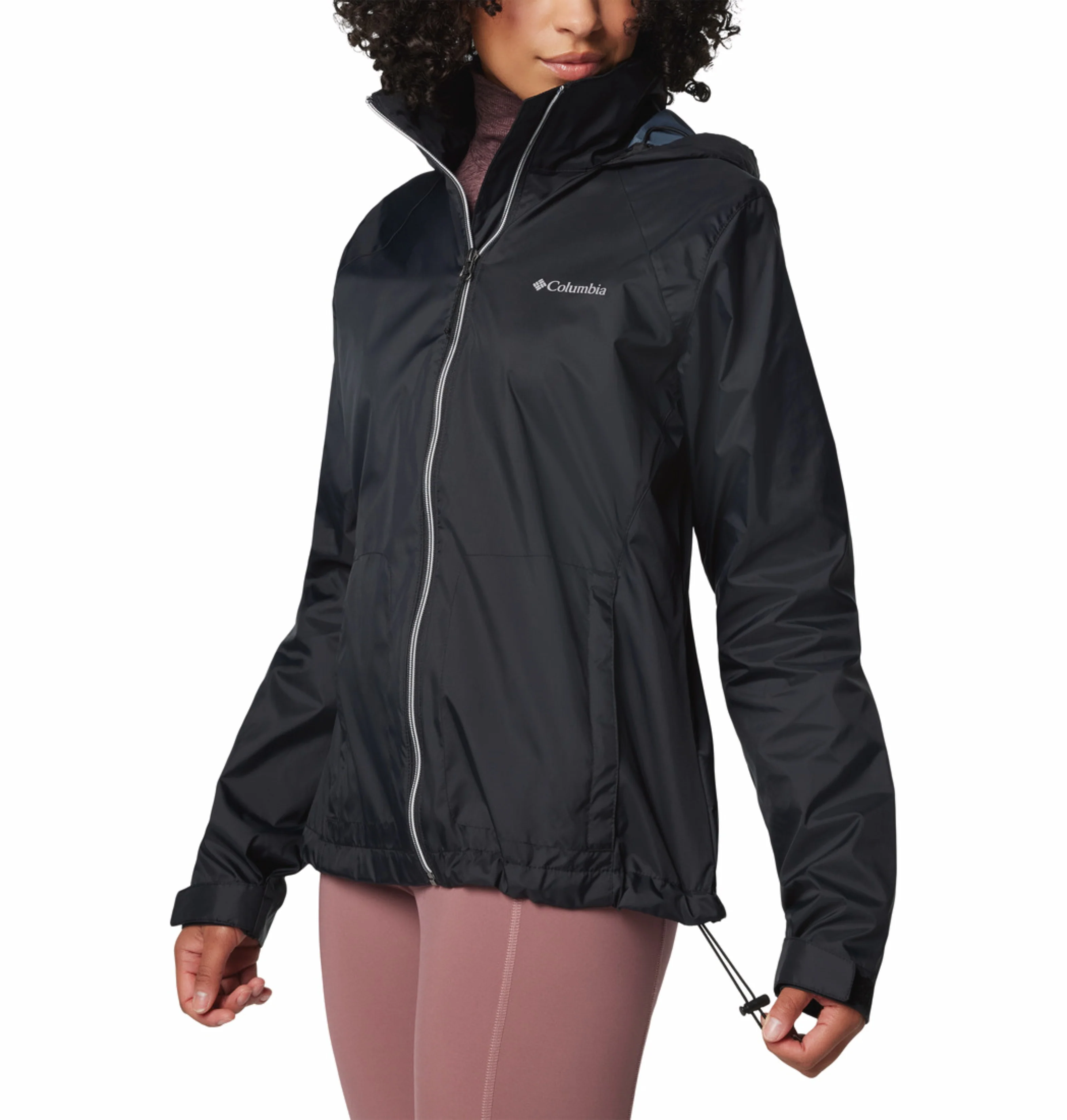 Columbia Women Black Omni-Shield Switchback IV Rain Jacket - Image 9
