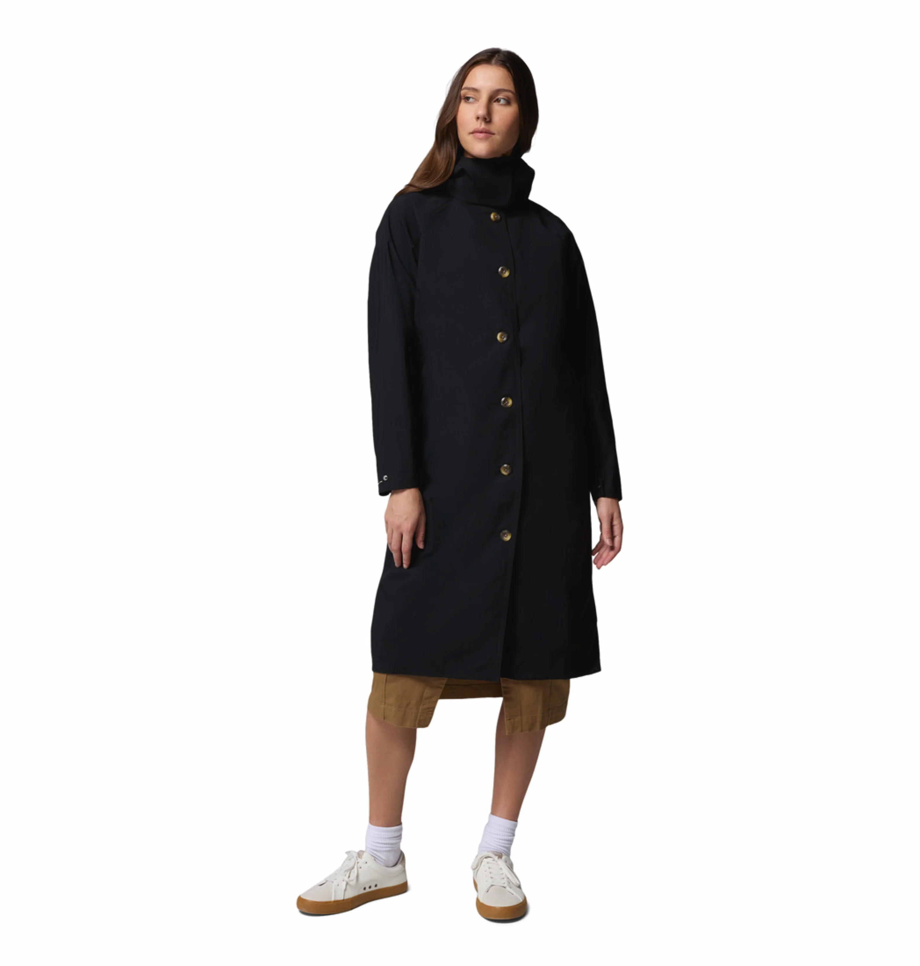 Columbia Women Black Omni-Tech AmazeTrench Rain Jacket - Image 11