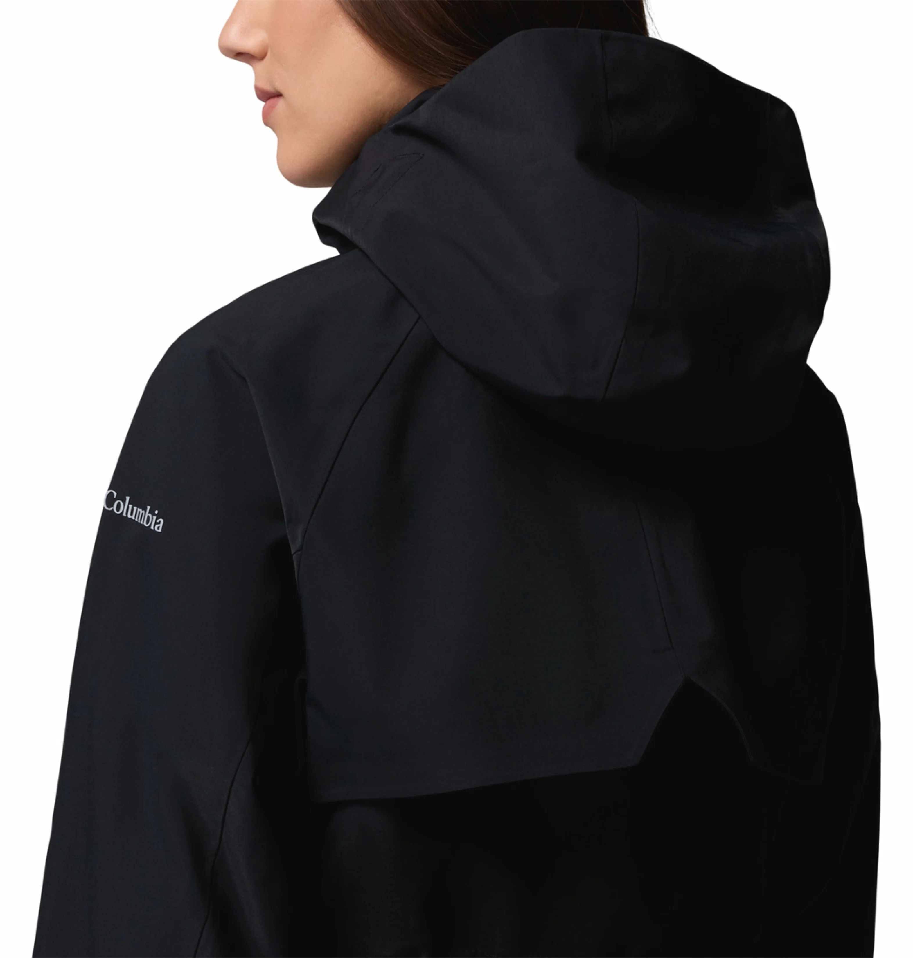 Columbia Women Black Omni-Tech AmazeTrench Rain Jacket - Image 13