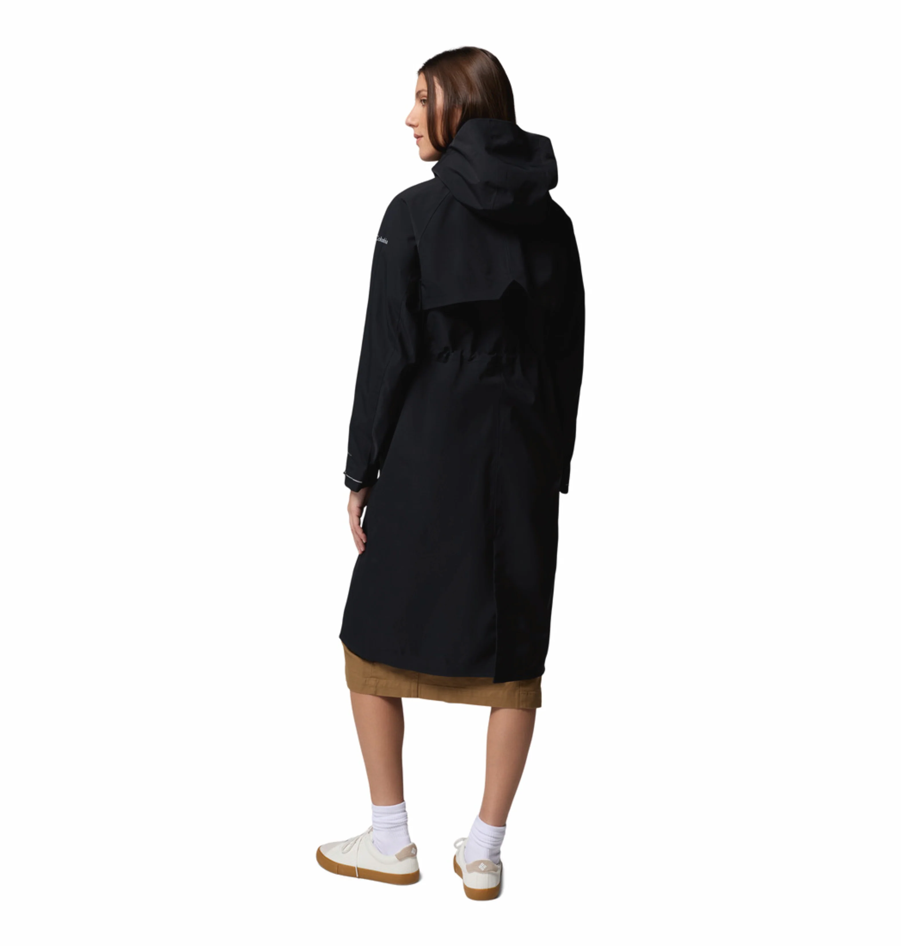 Columbia Women Black Omni-Tech AmazeTrench Rain Jacket - Image 4