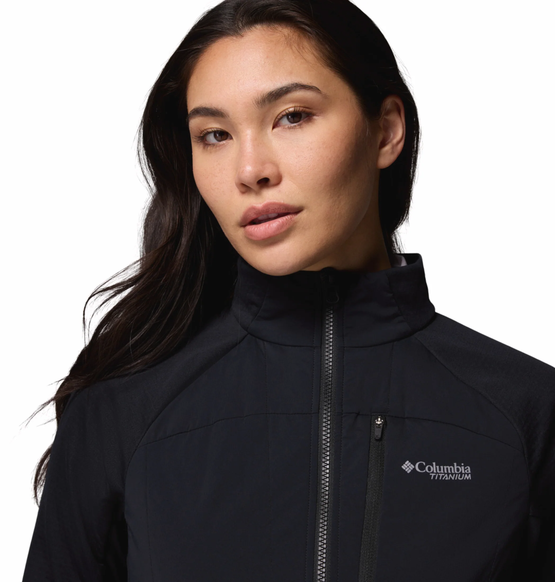 Columbia Women Black OmniHeat Arctic Hybrid Fleece Jacket - Image 9