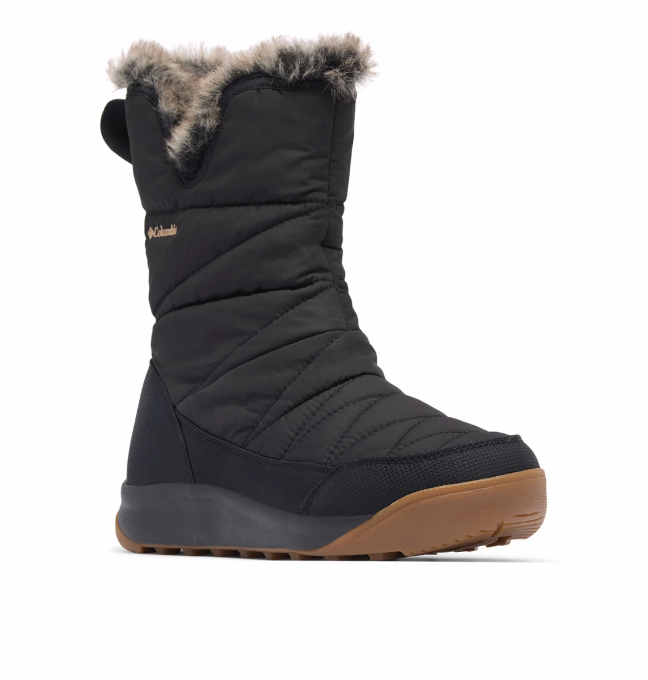 Columbia Women Black OmniHeat Reflective Minx Slip V Waterproof Snow Sports Boots - Image 10
