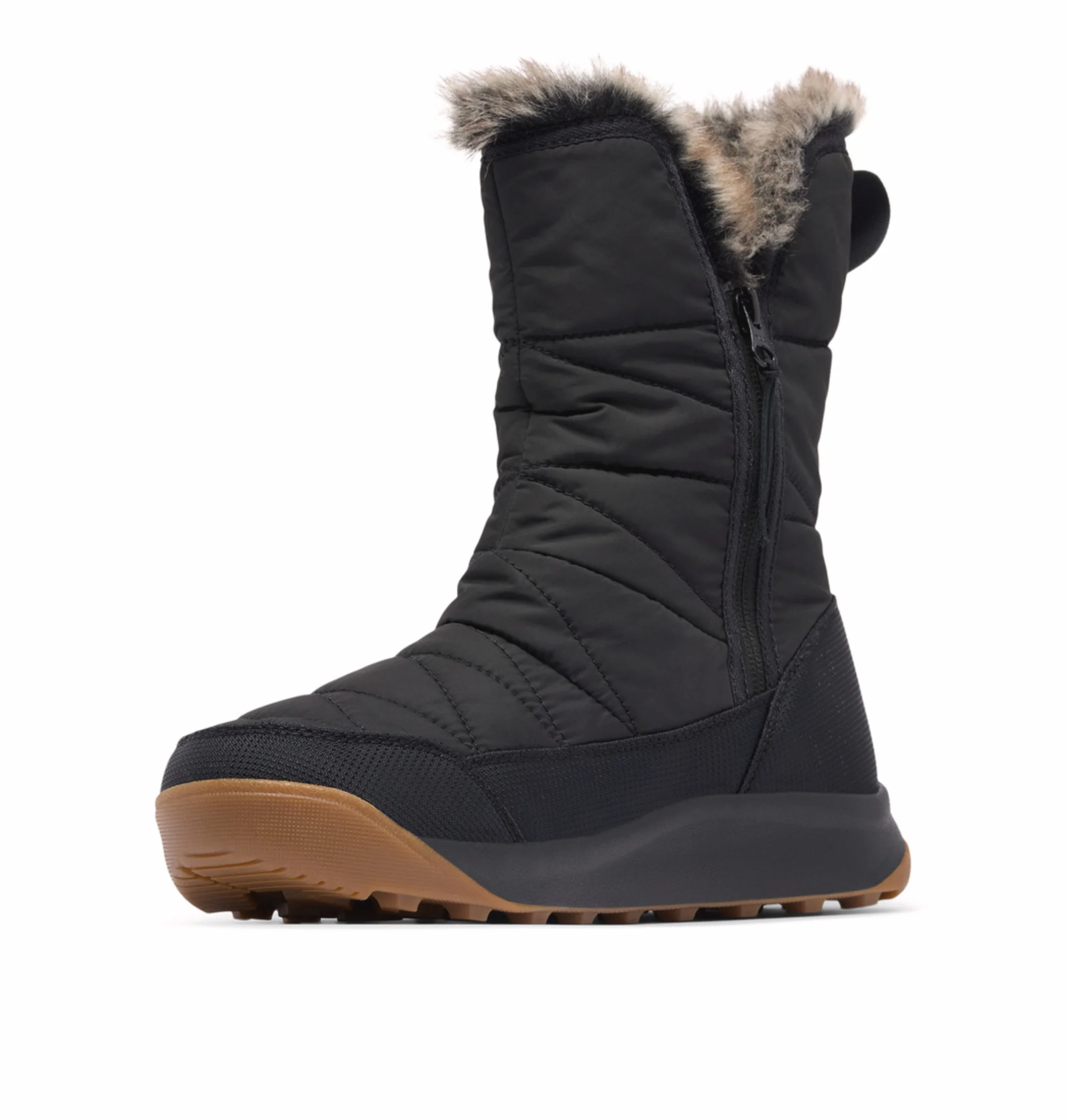 Columbia Women Black OmniHeat Reflective Minx Slip V Waterproof Snow Sports Boots - Image 11