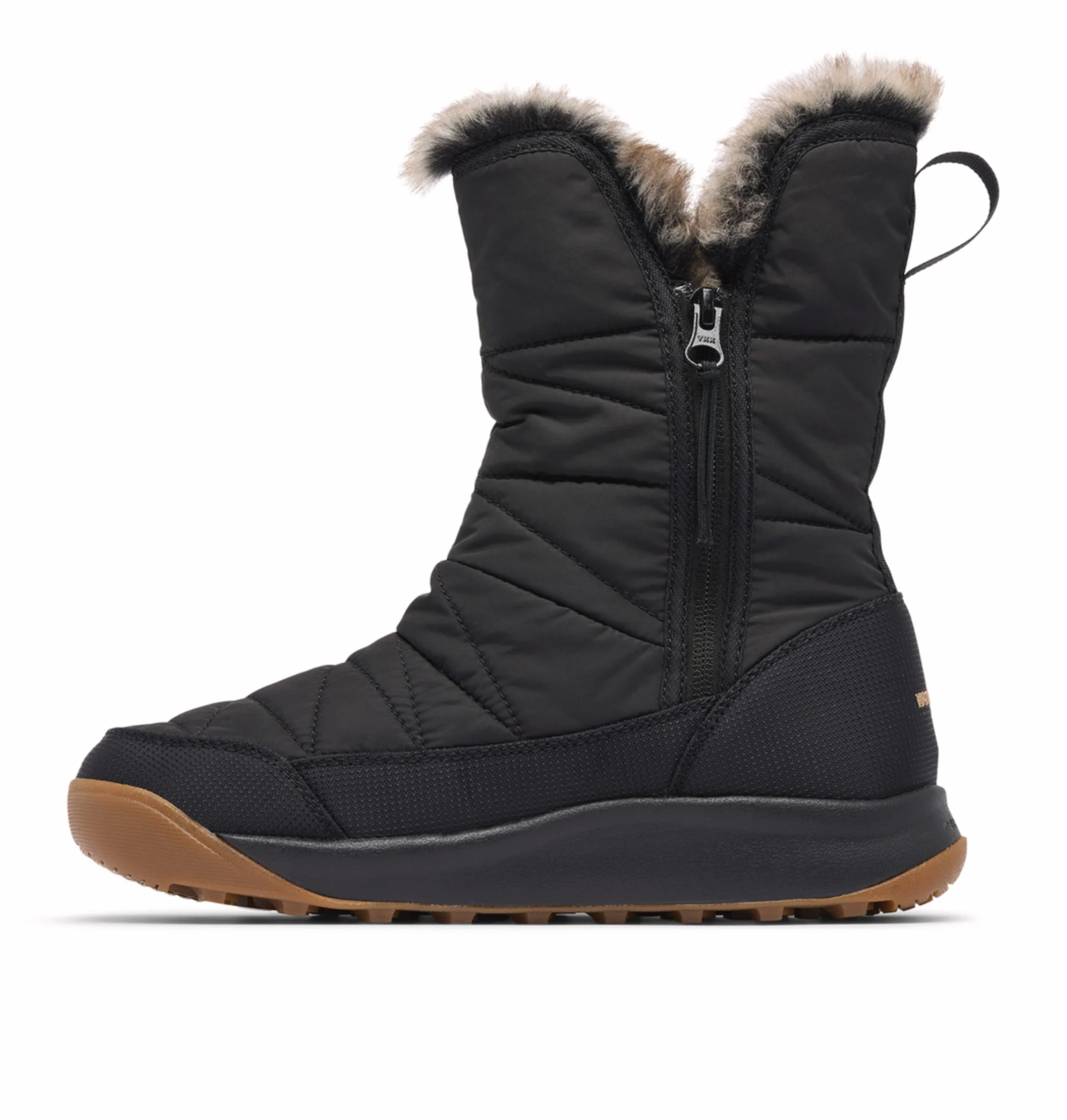 Columbia Women Black OmniHeat Reflective Minx Slip V Waterproof Snow Sports Boots - Image 4