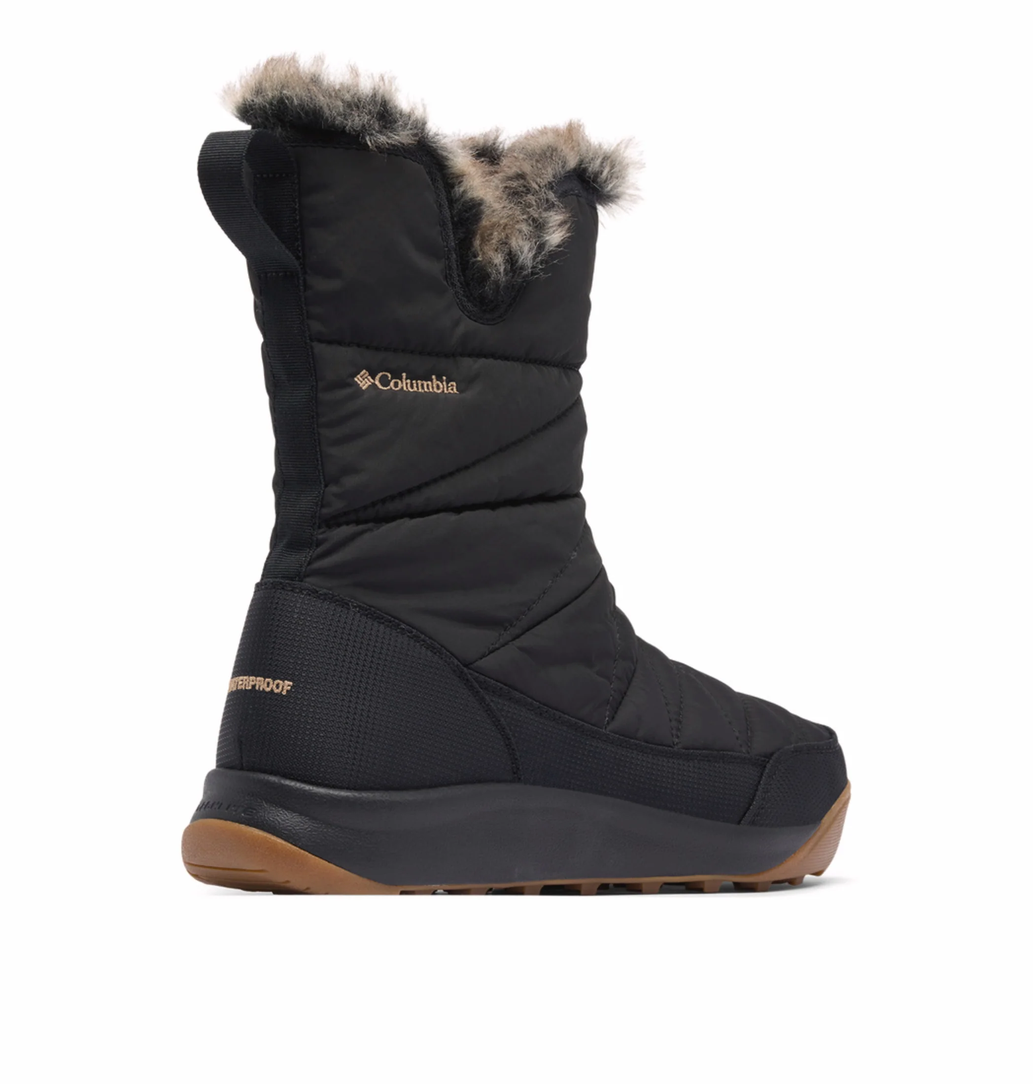 Columbia Women Black OmniHeat Reflective Minx Slip V Waterproof Snow Sports Boots - Image 9