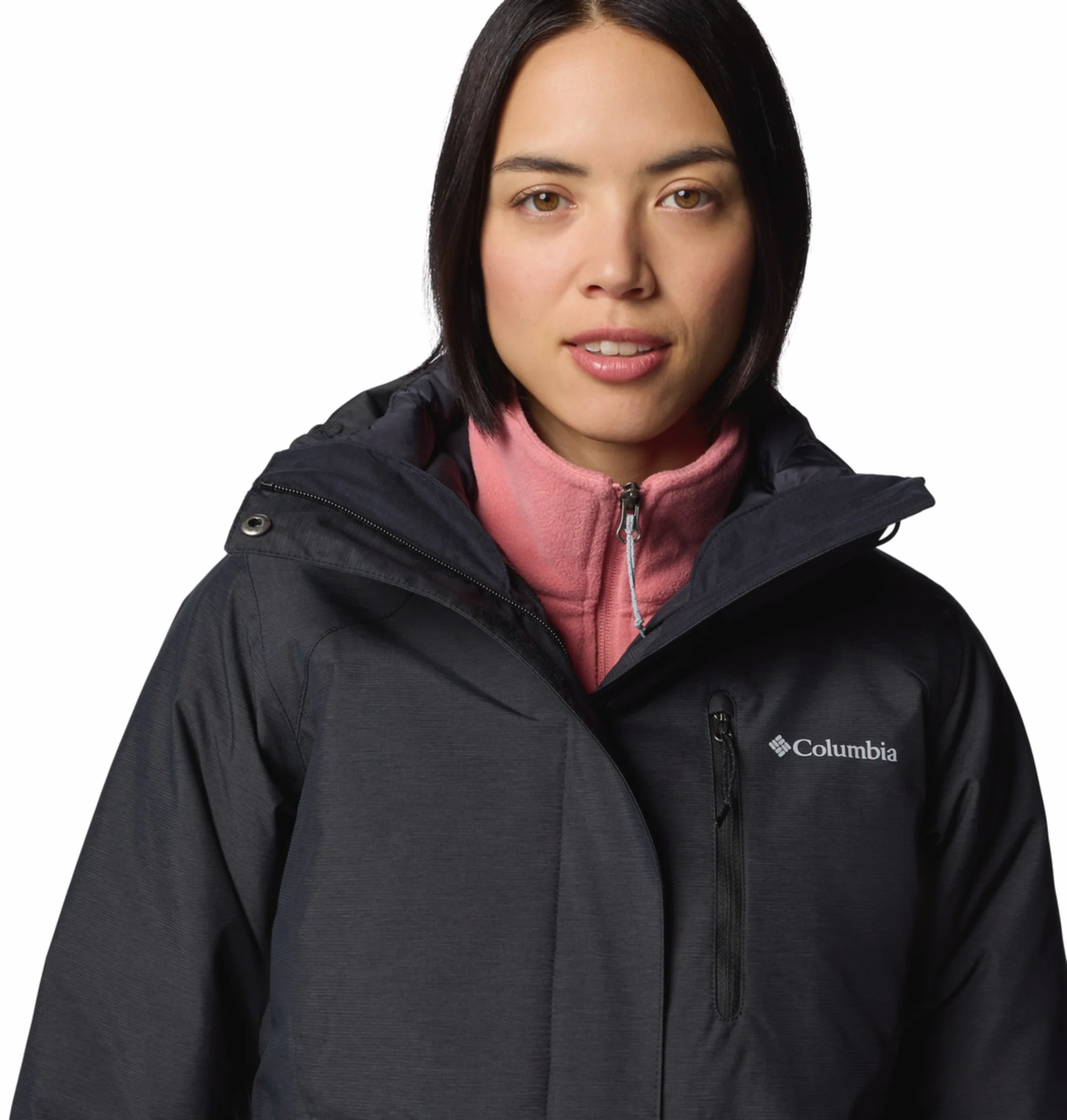 Columbia Women Black OmniHeat Reflective Whirlibird V Interchangeable Jacket - Image 14