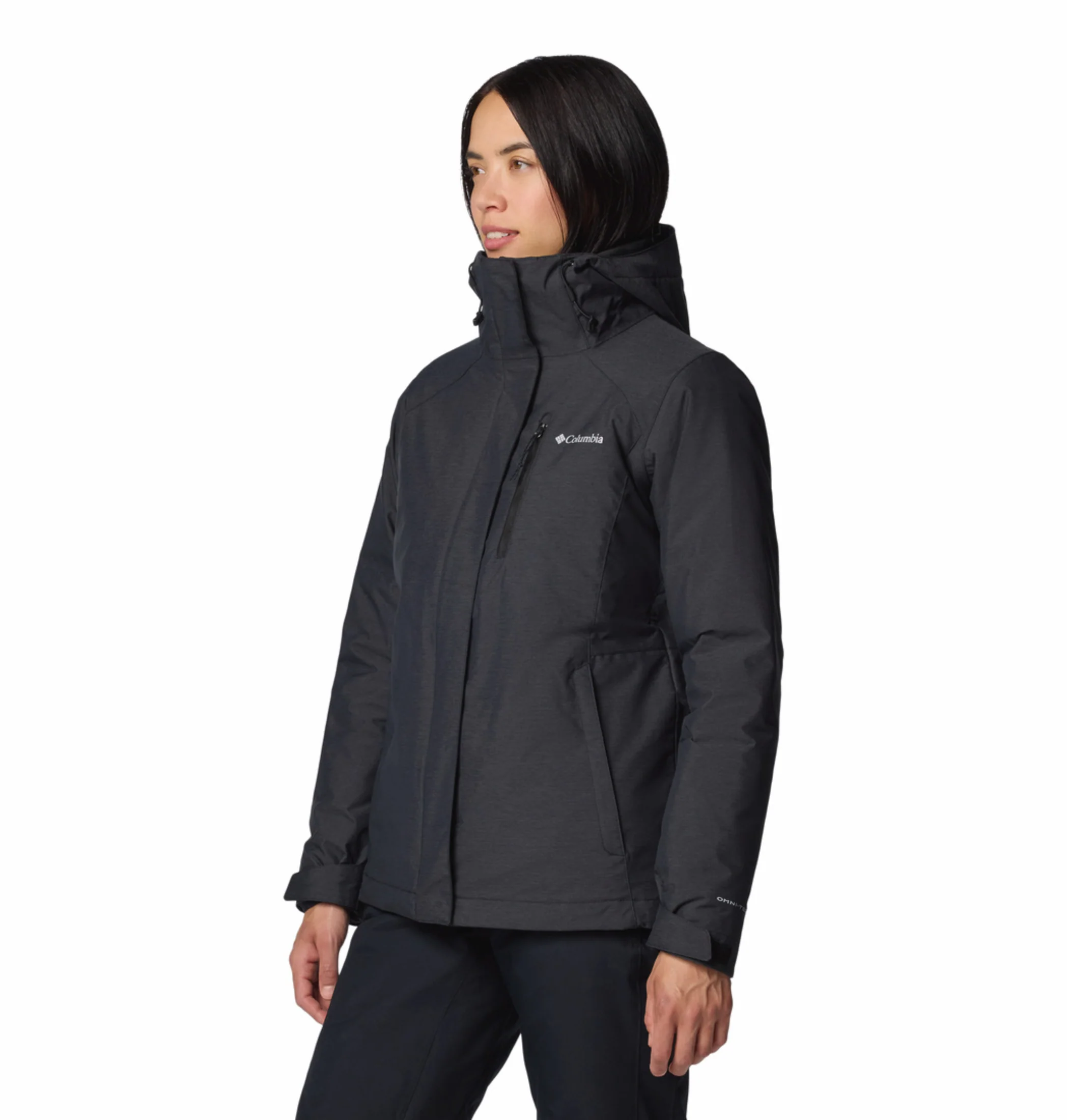 Columbia Women Black OmniHeat Reflective Whirlibird V Interchangeable Jacket - Image 5