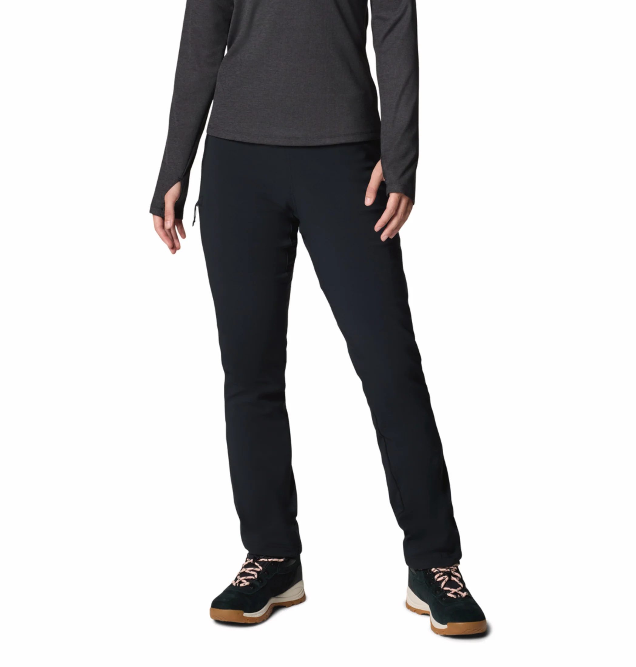 Columbia Women Black OmniShield Back Beauty High-Rise Pant