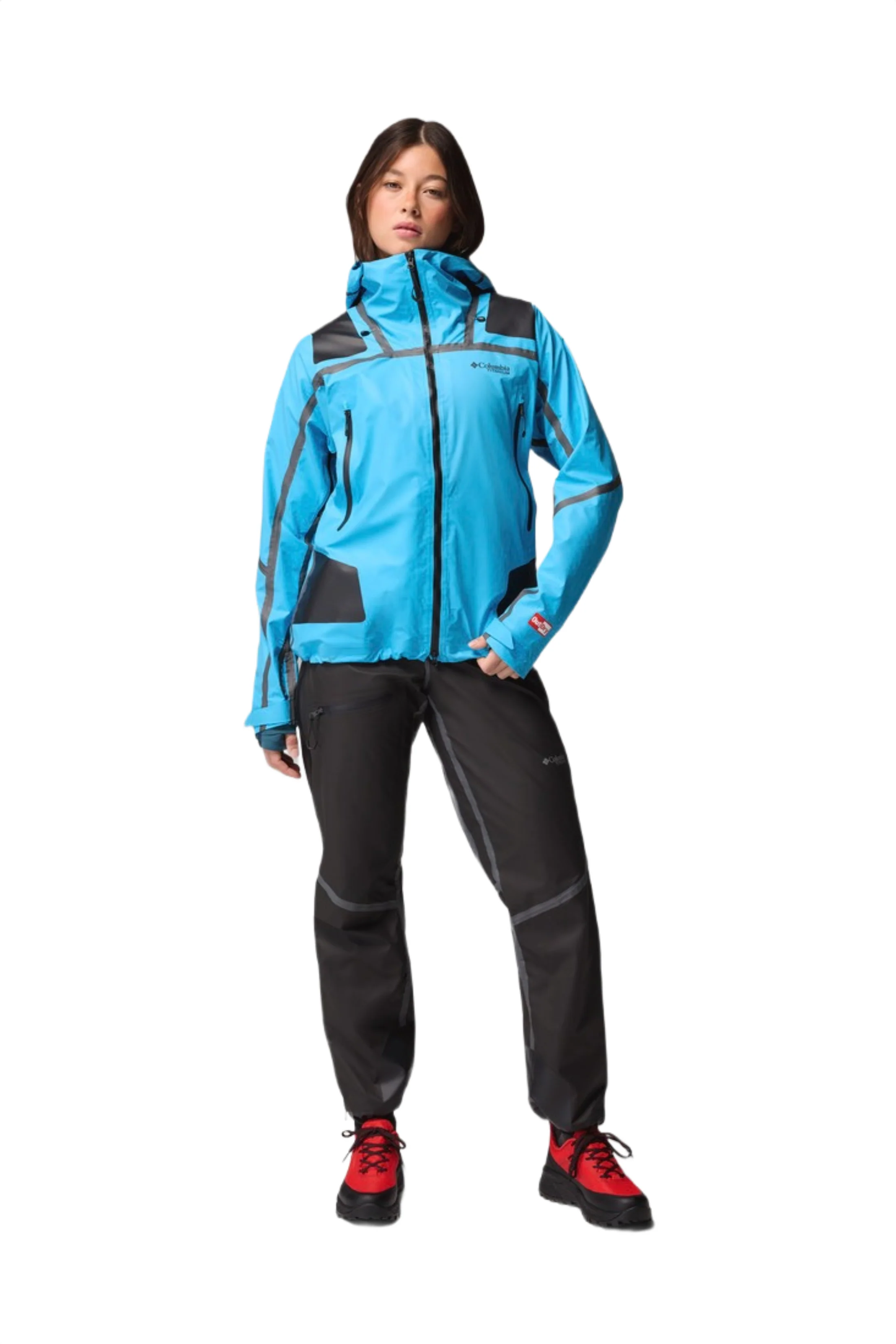 Columbia Women Black OutDry Whistler Peak Rain Pant - Image 7