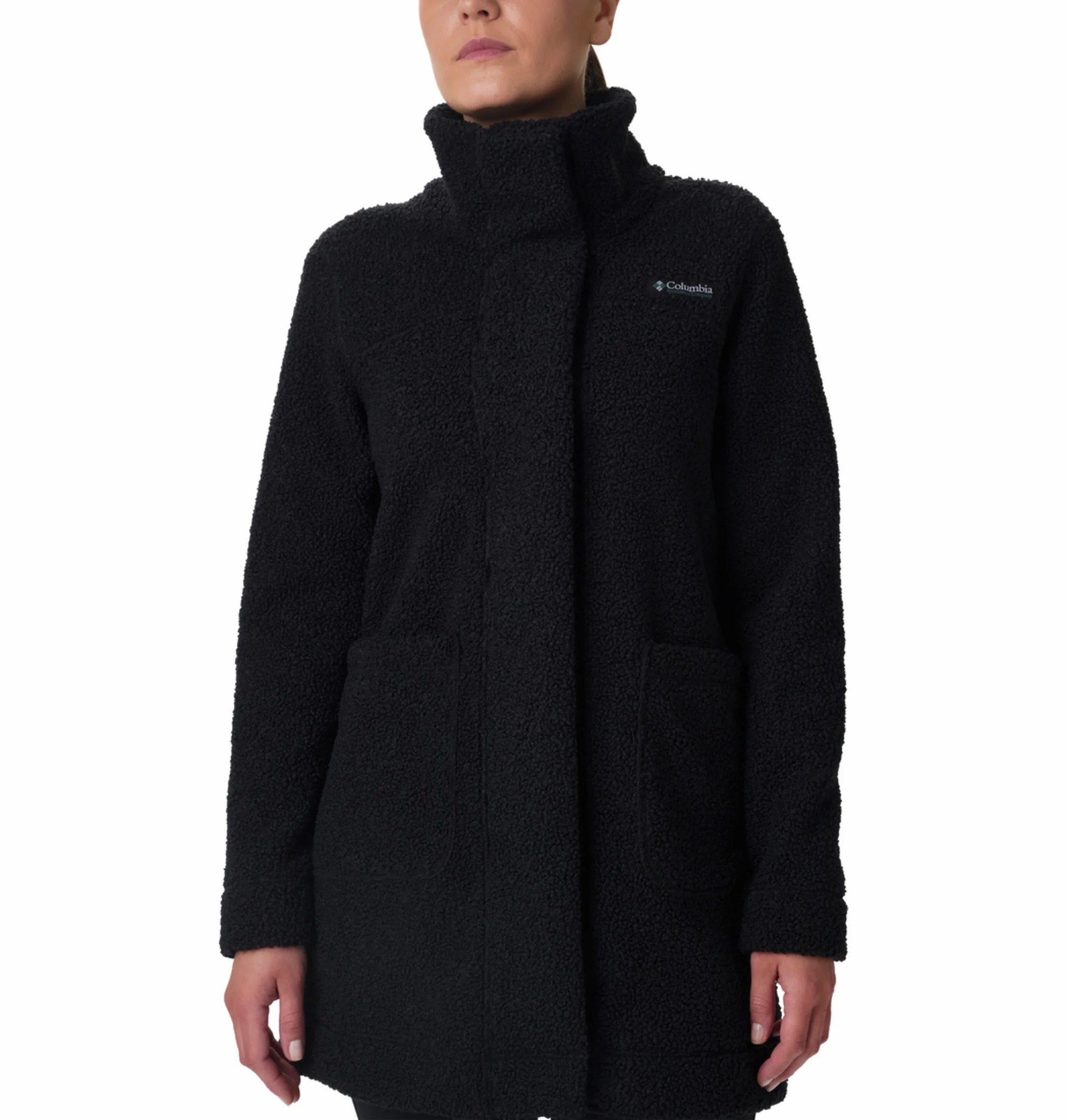 Columbia Women Black Panorama Fleece Jacket - Image 6