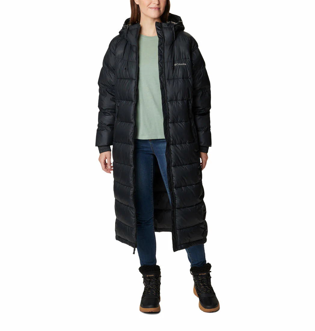 Columbia Women Black Pike Lake II Long Jacket - Image 4