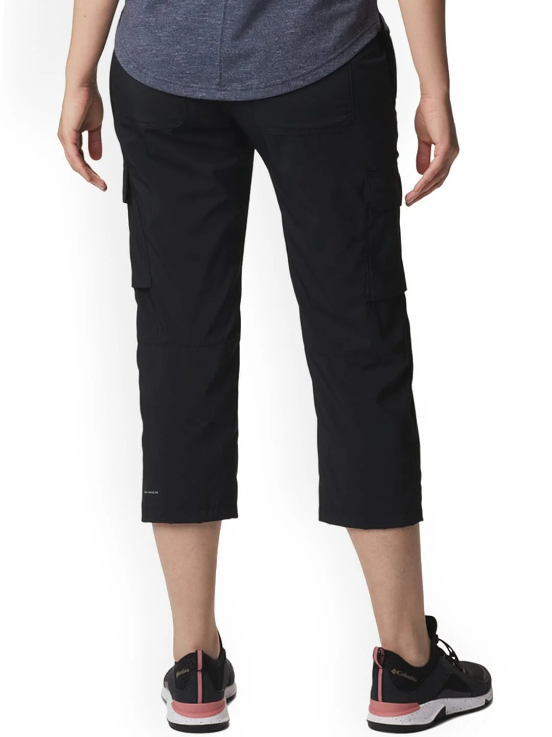 Columbia Women Black Silver Ridge Utility Capri (Sun Protection) - Image 4