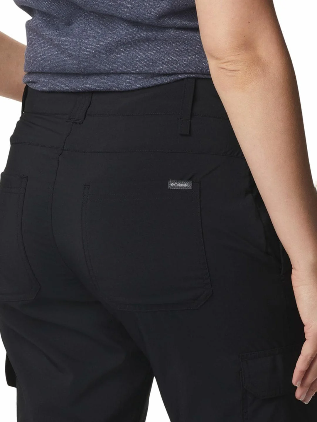 Columbia Women Black Silver Ridge Utility Capri (Sun Protection) - Image 7
