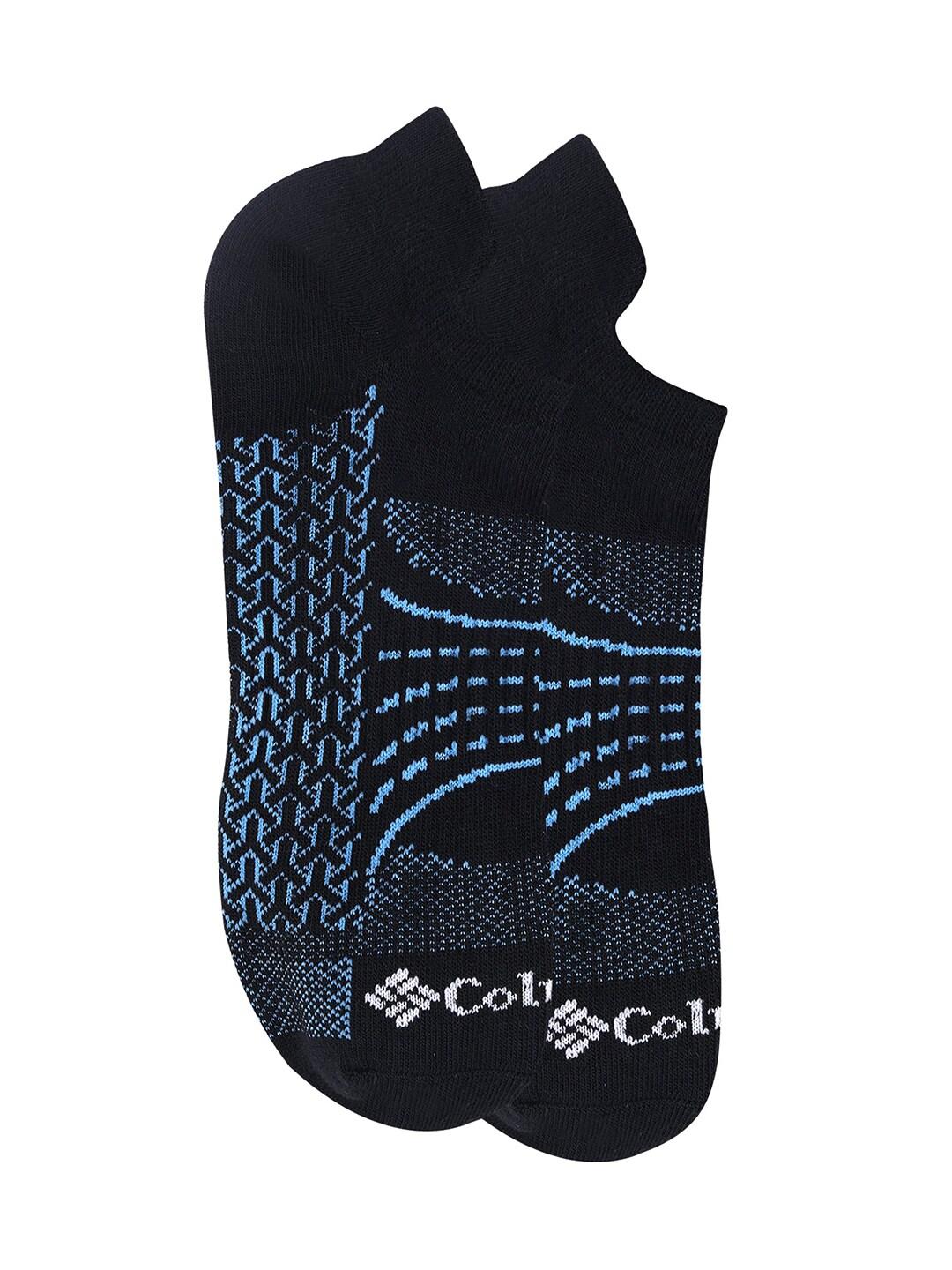 Columbia Women Black SOCKS WM 2P NOSHO-ACTV-MAPPED  (2 Pair) (Non Returnable) - Image 2