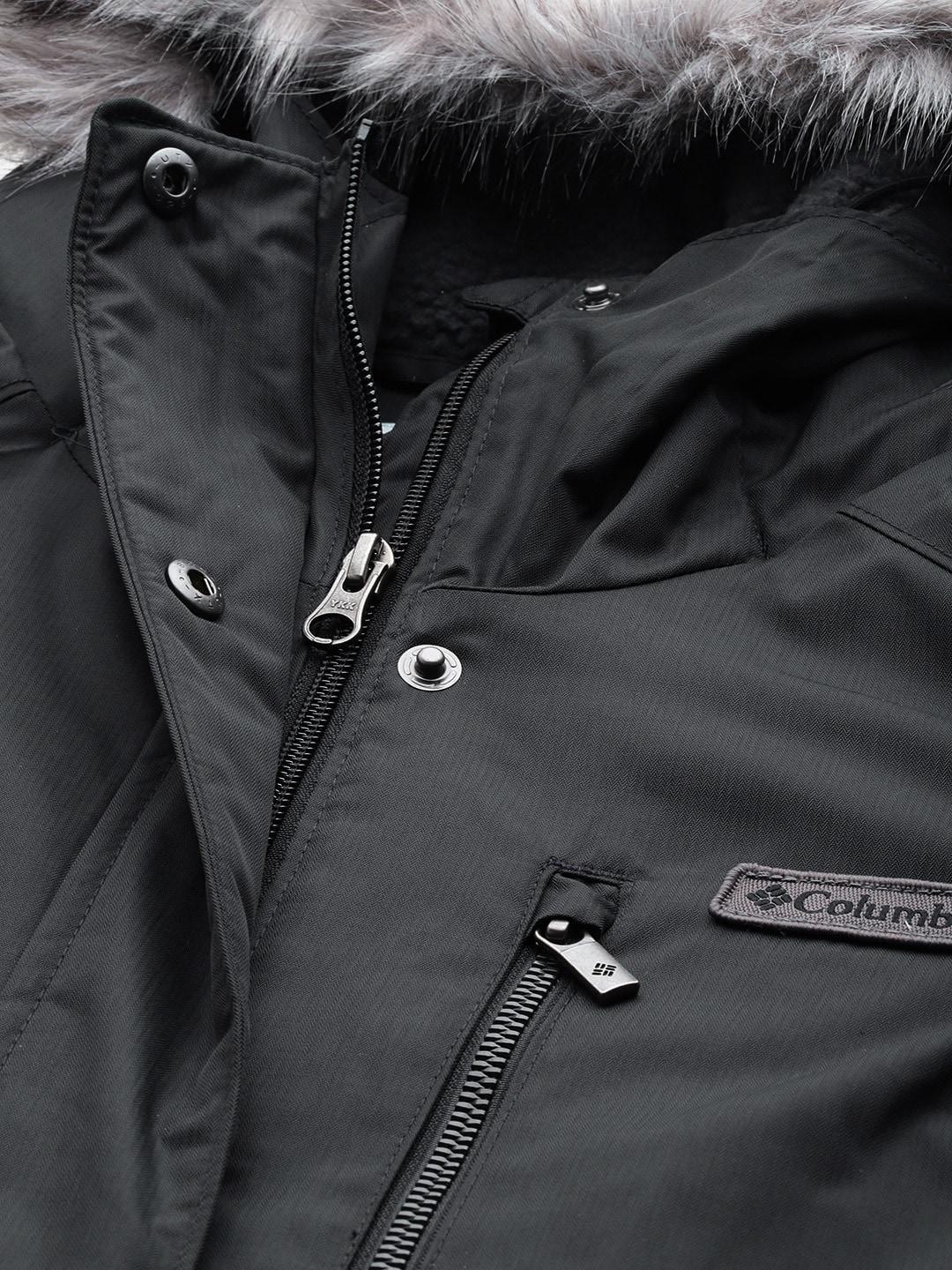 Columbia Women Black Suttle Mountain Long Insulated Jacket - Image 7