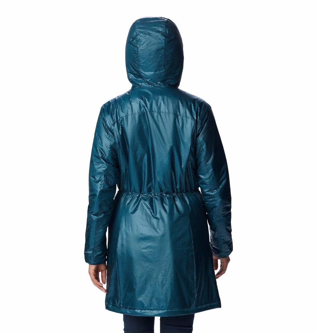 Columbia Women Blue Arch Rock Double Wall Elite Mid Jacket - Image 2