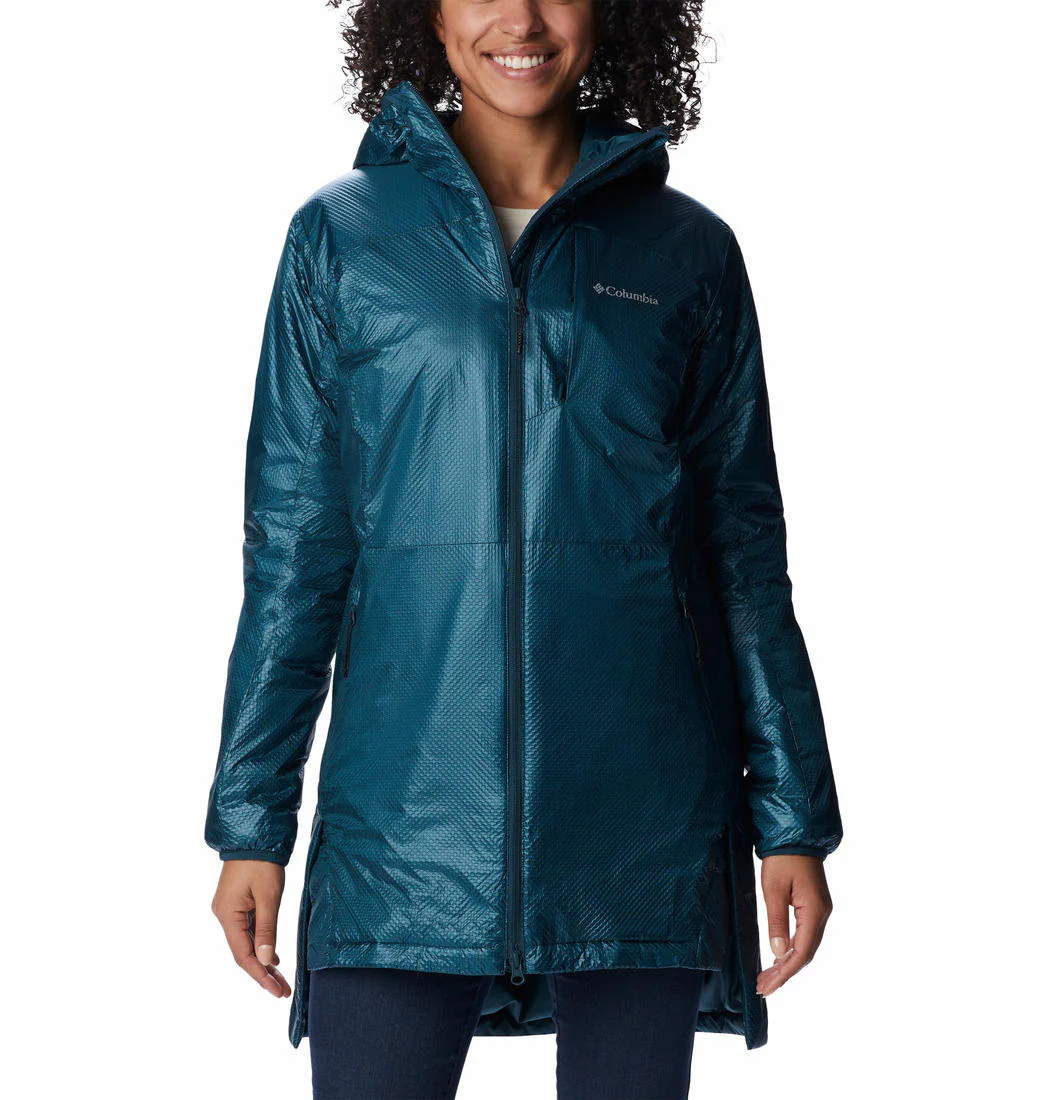 Columbia Women Blue Arch Rock Double Wall Elite Mid Jacket - Image 7