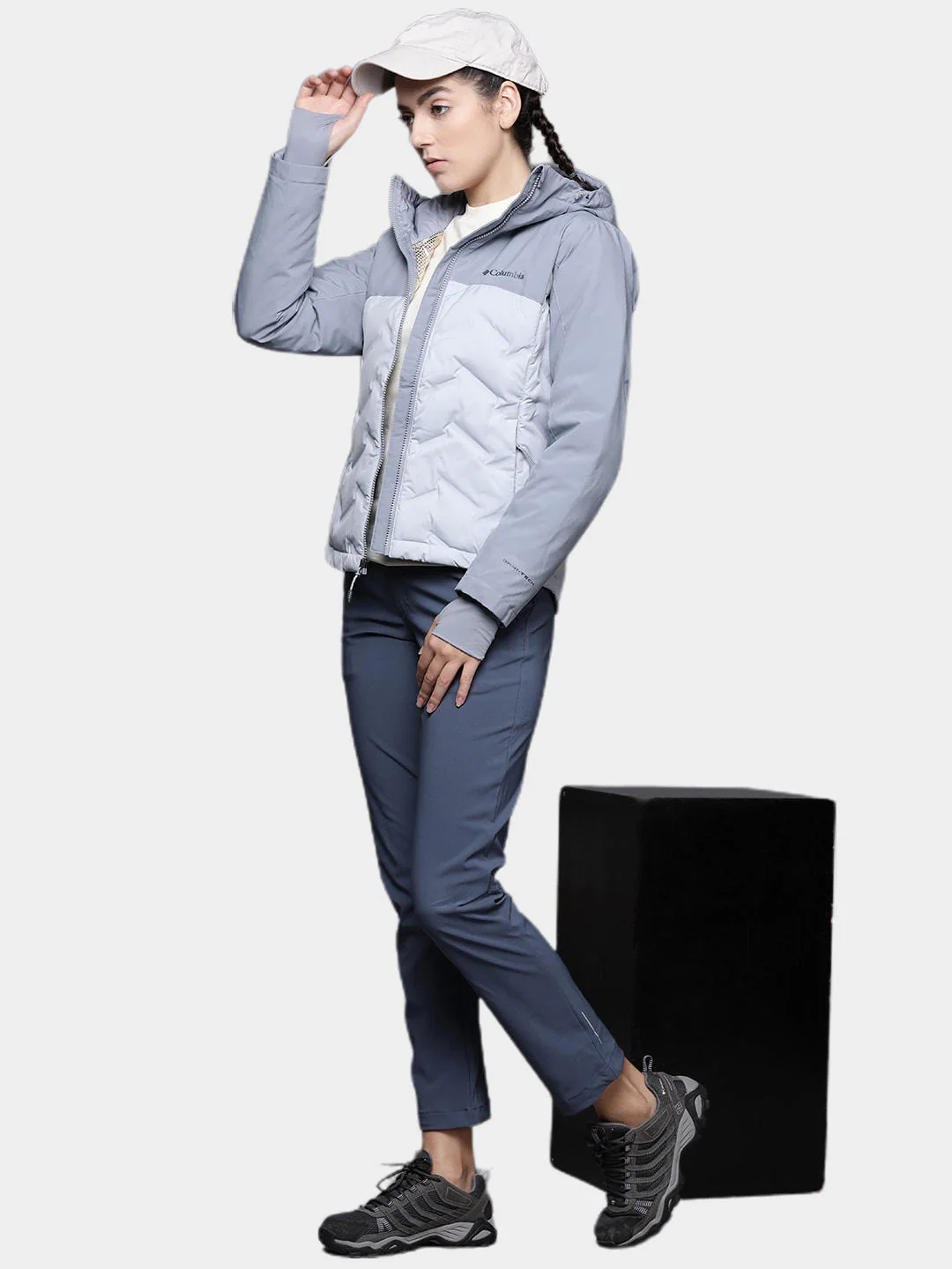 Columbia Women Navy Blue Back Beauty Softshell Pant - Image 14