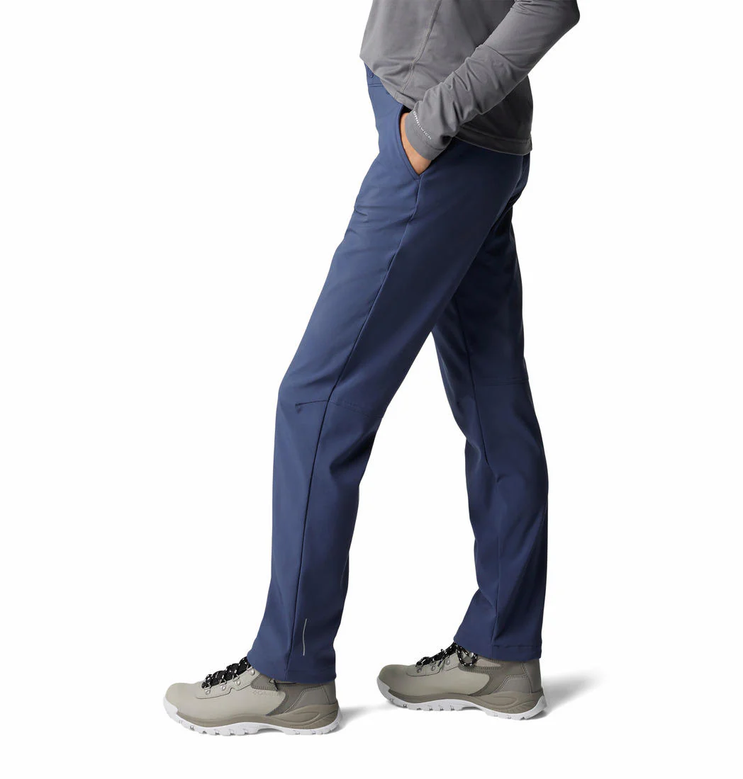 Columbia Women Navy Blue Back Beauty Softshell Pant - Image 2