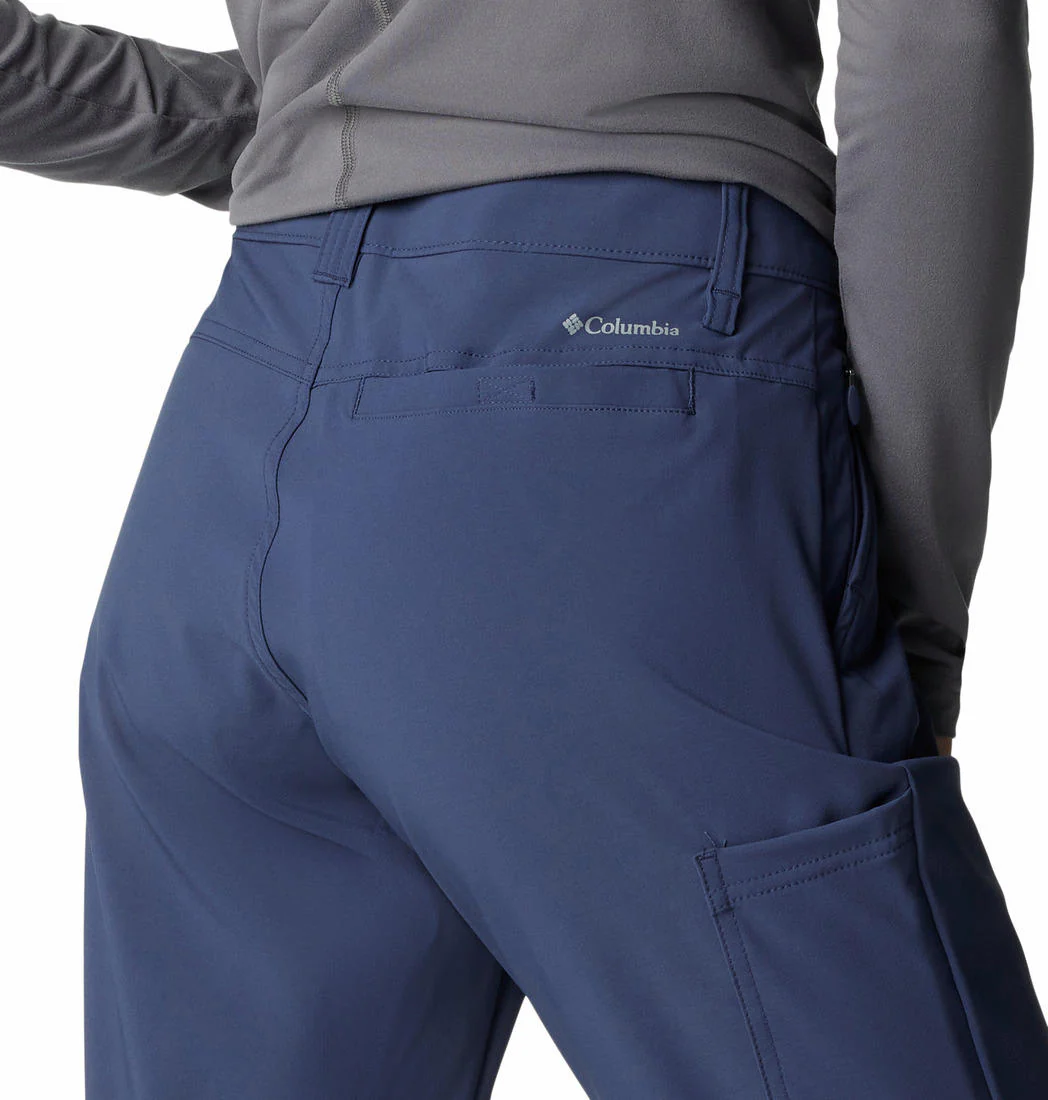 Columbia Women Navy Blue Back Beauty Softshell Pant - Image 4