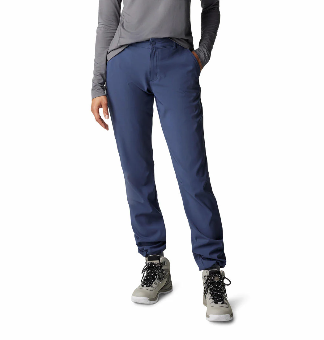 Columbia Women Navy Blue Back Beauty Softshell Pant - Image 6
