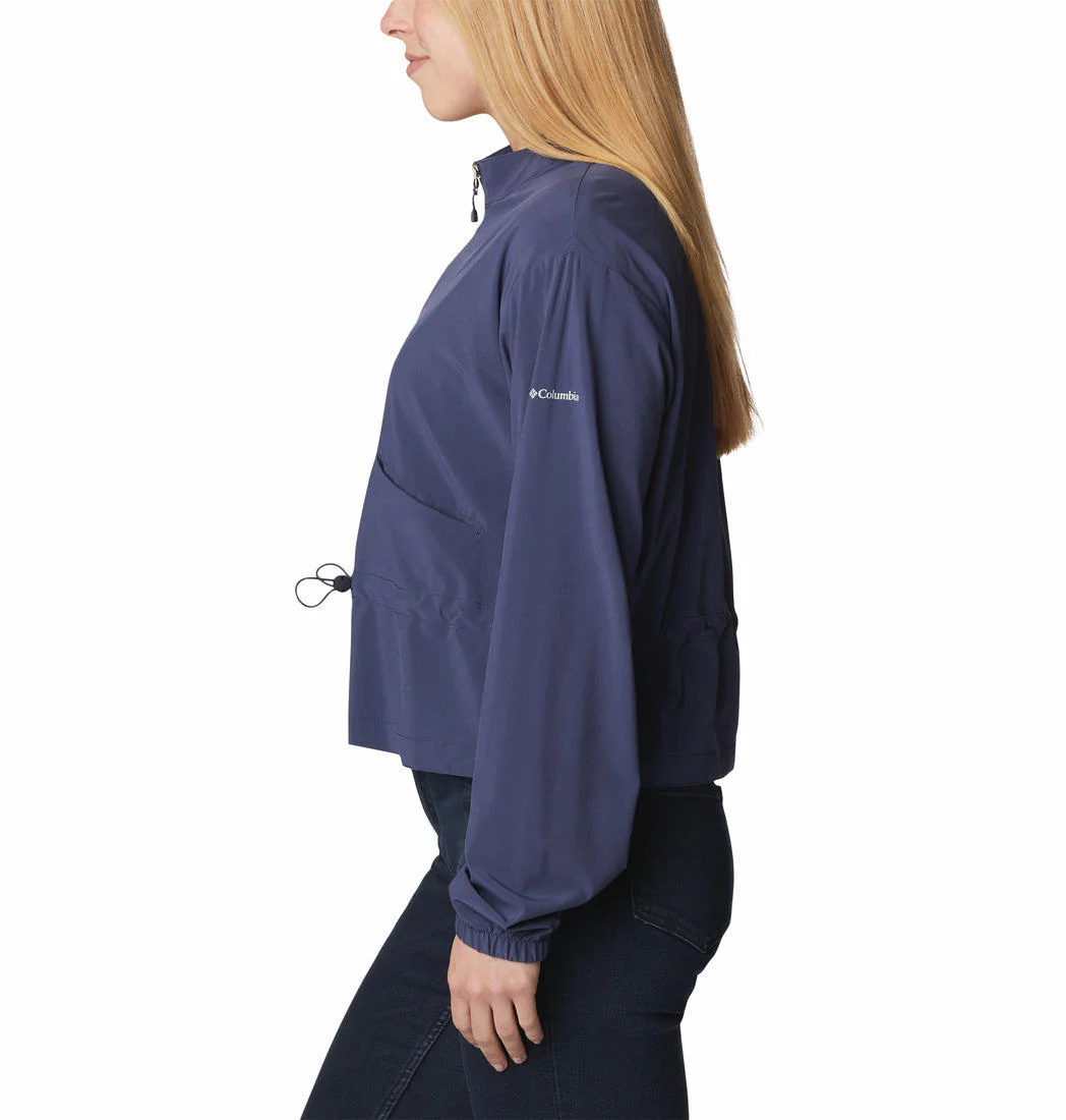 Columbia Women Navy Blue Boundless Beauty Full Zip - Image 2