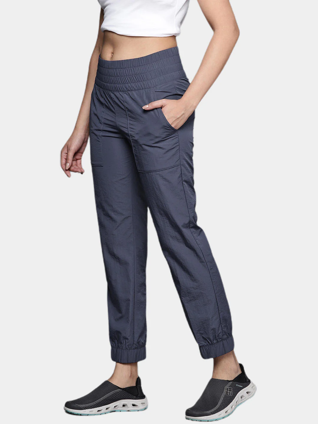 Columbia Women Navy Blue Boundless Trek Jogger - Image 10