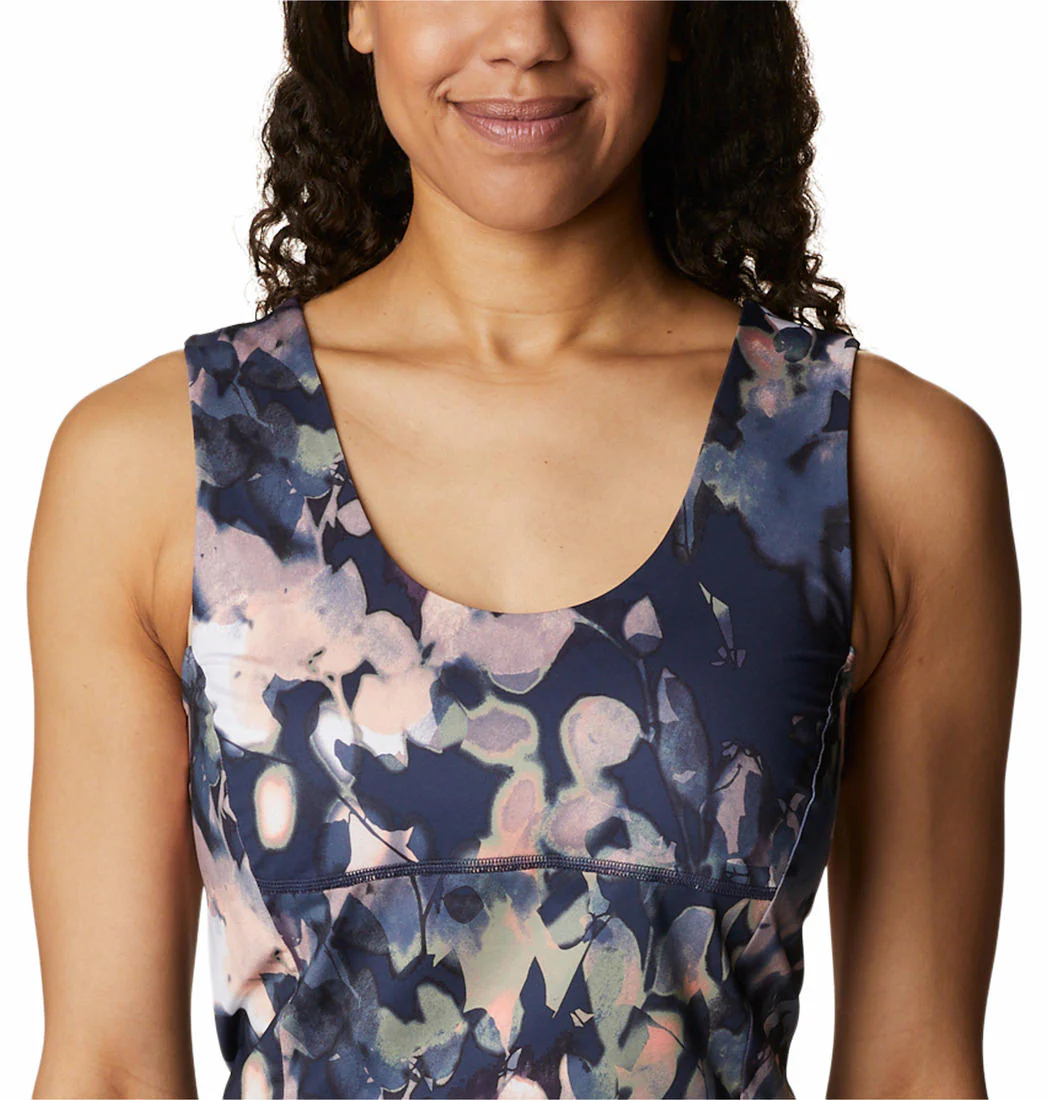 Columbia Women Navy Blue Boundless Trek Tank - Image 4