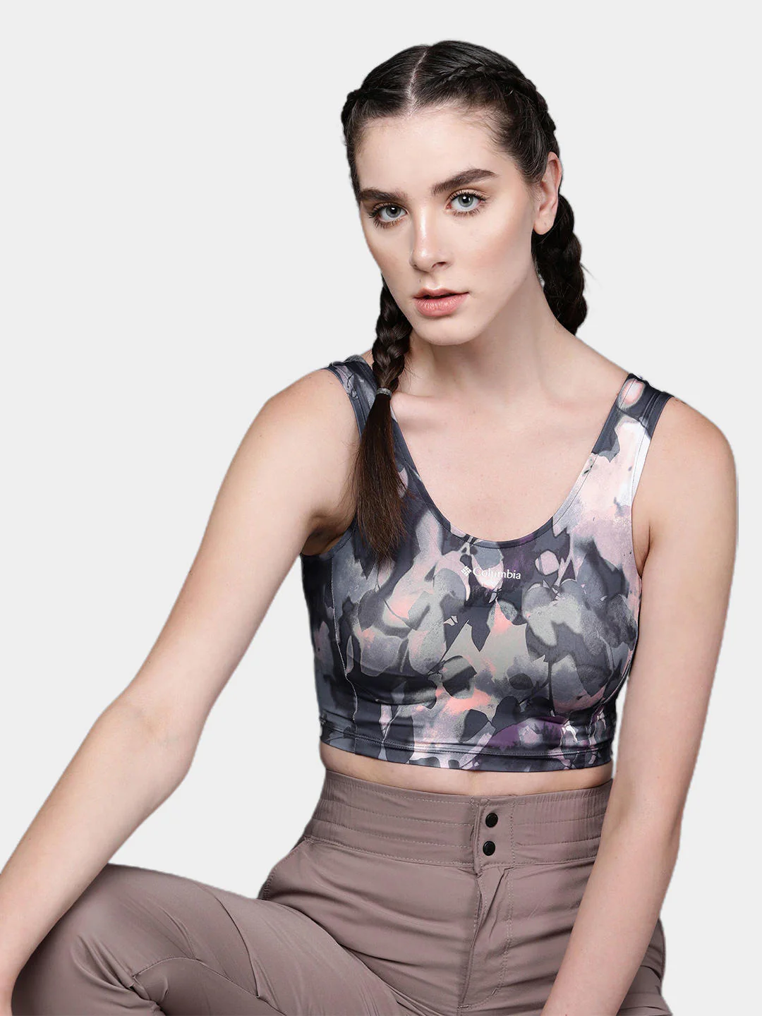 Columbia Women Navy Blue Boundless Trek Tank - Image 8