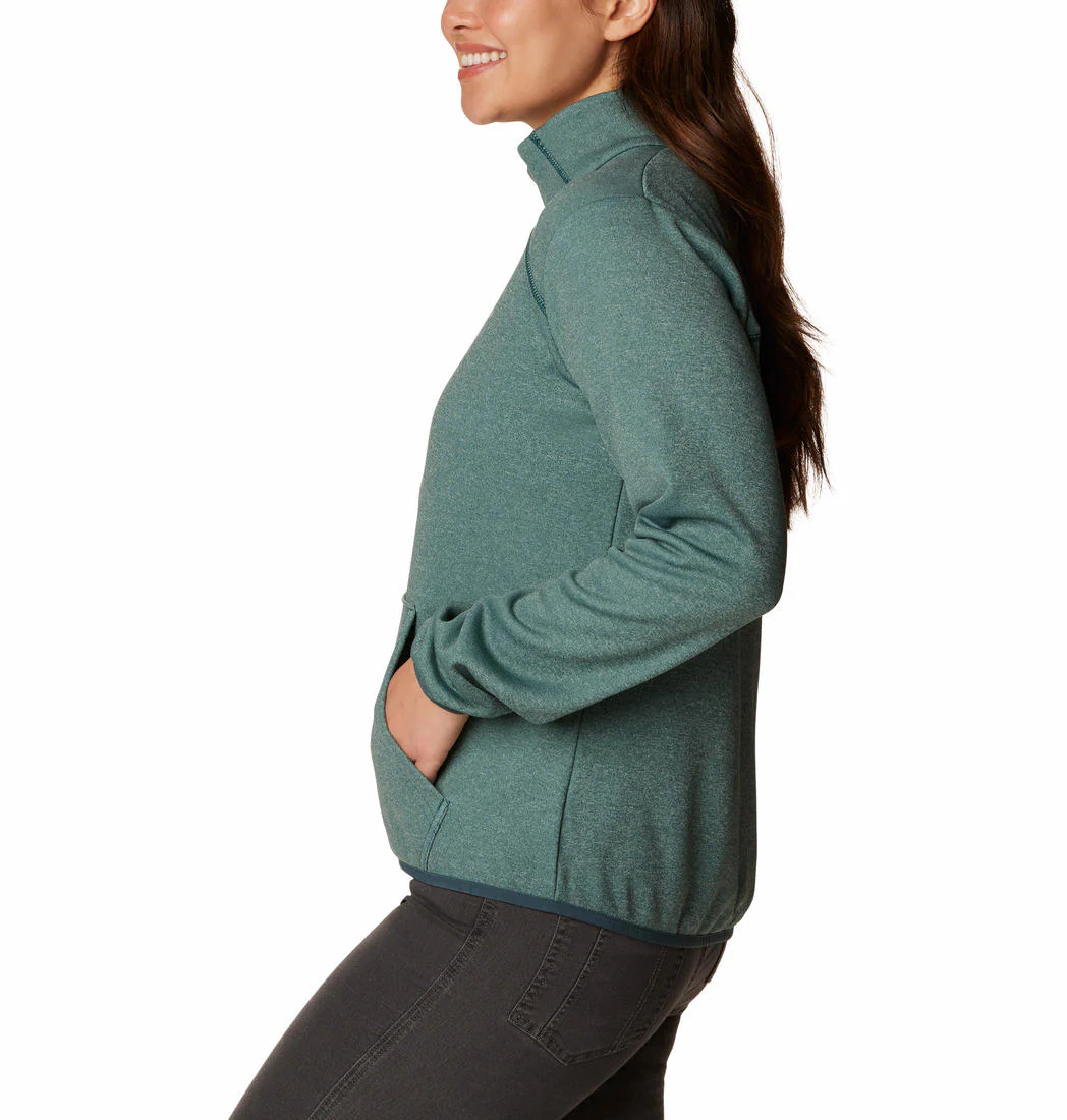 Columbia Women Blue Col Hike Tech Fleece FZ - Image 2