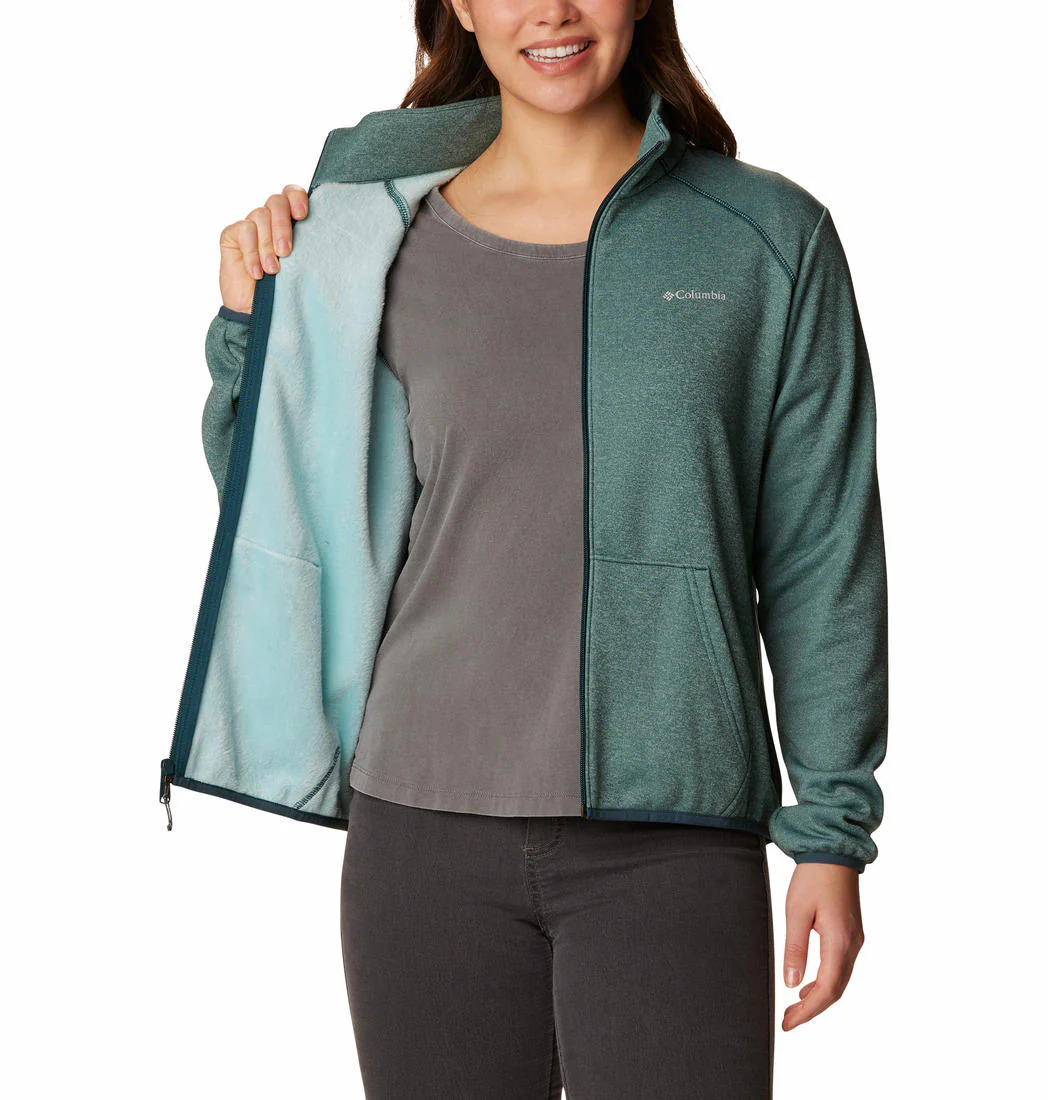 Columbia Women Blue Col Hike Tech Fleece FZ - Image 4
