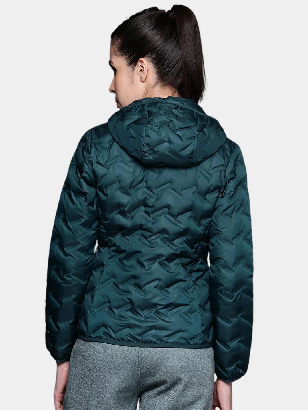 Columbia Women Blue Delta Ridge Down Hooded Jacket - Image 12