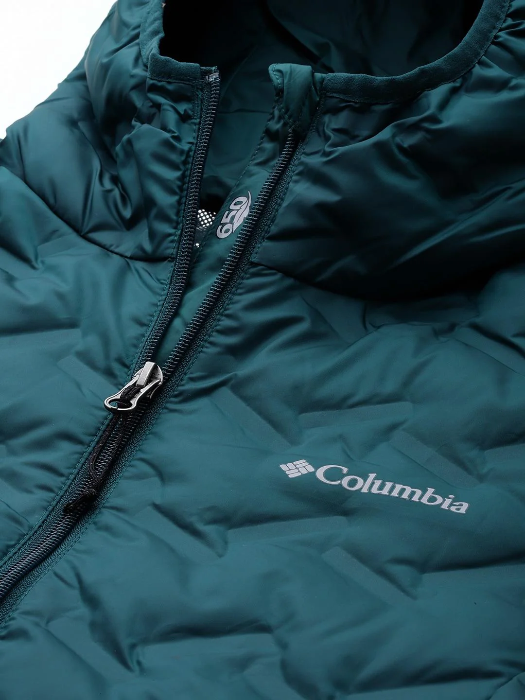 Columbia Women Blue Delta Ridge Down Hooded Jacket - Image 6